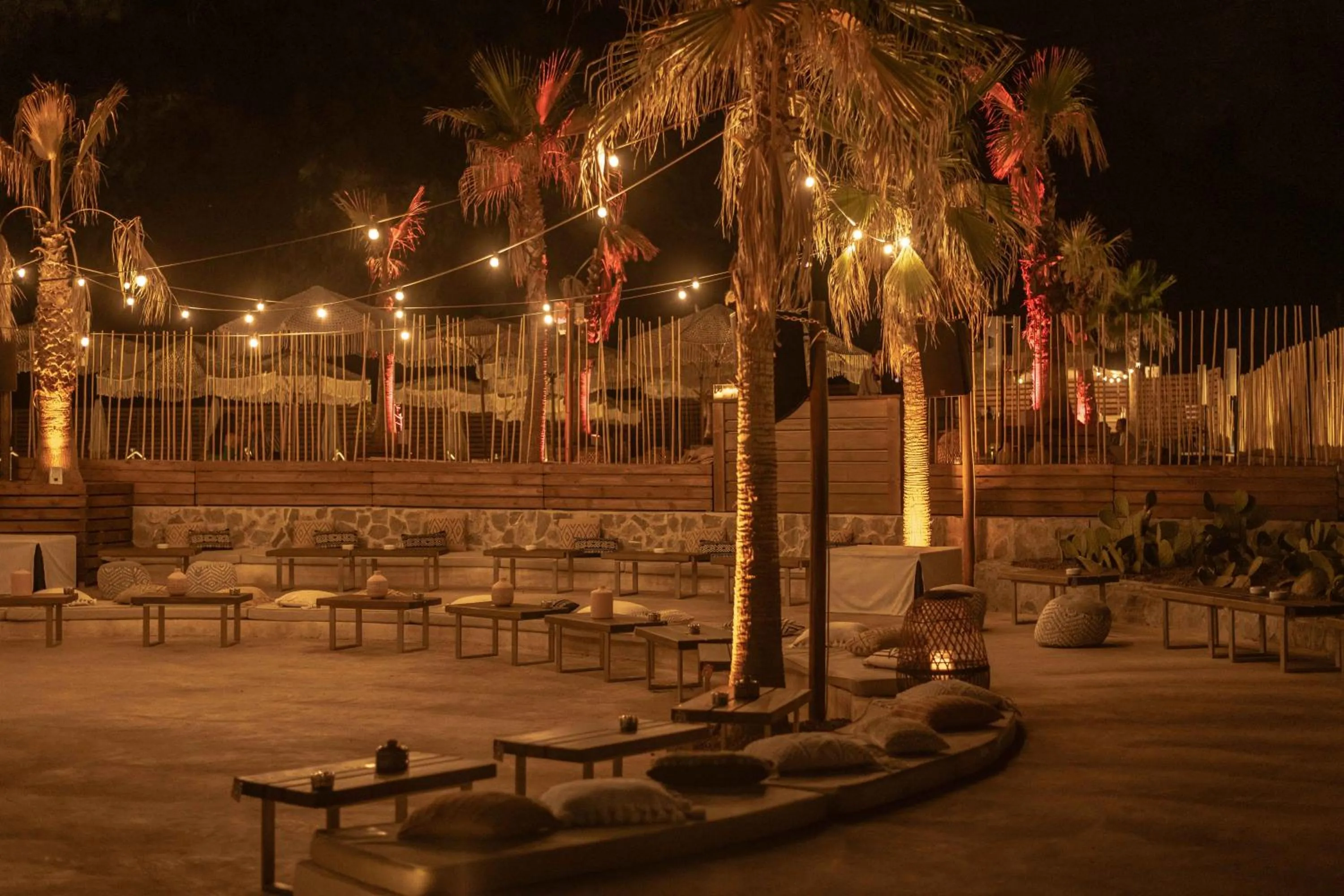 Seating area in Maya Beach Resort