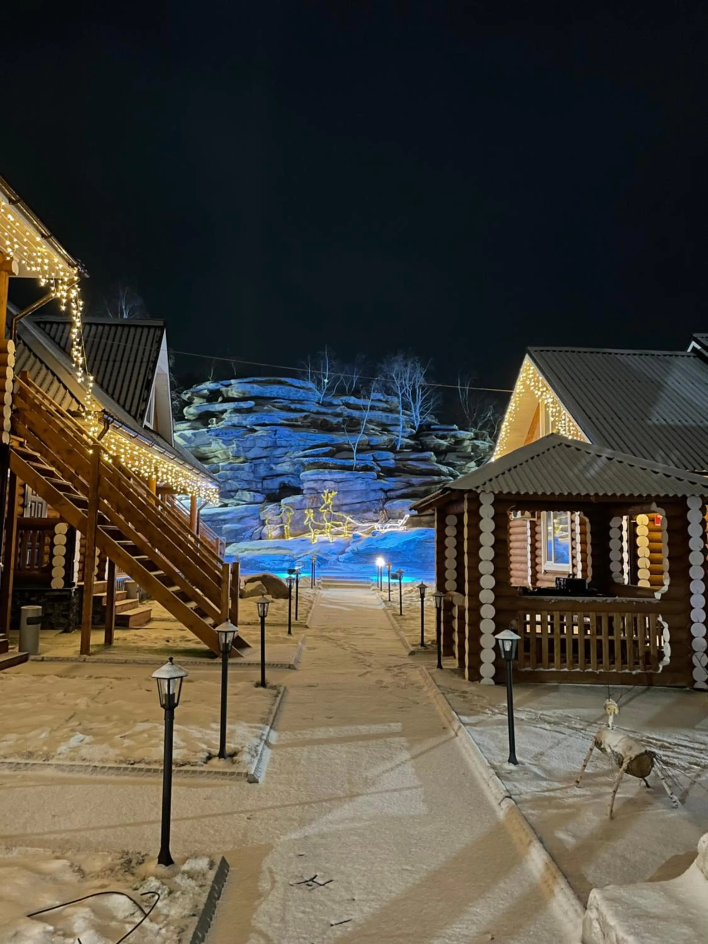 On site in Eco hotel & restaurant "SKALA"