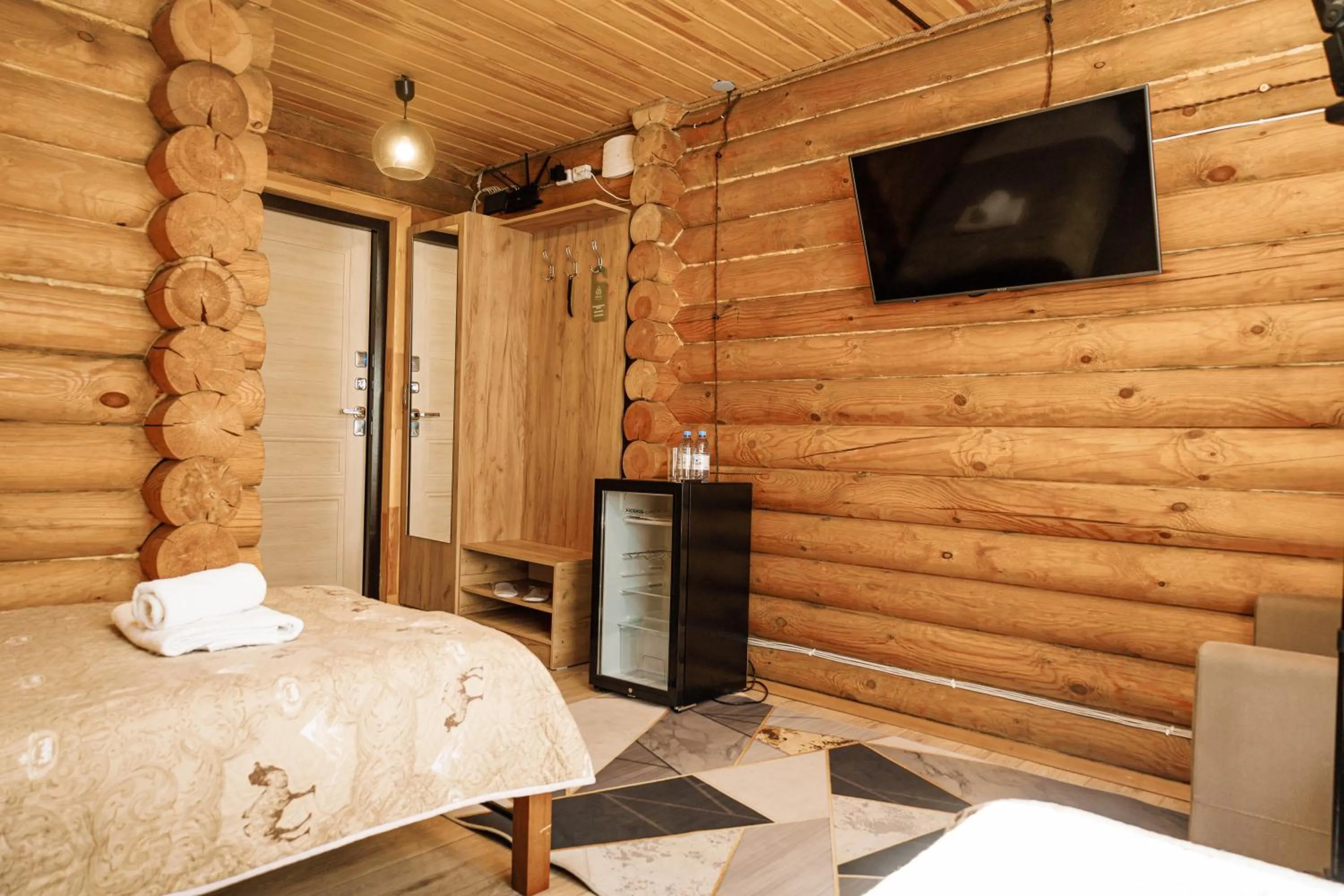 TV and multimedia, Bed in Eco hotel & restaurant "SKALA"