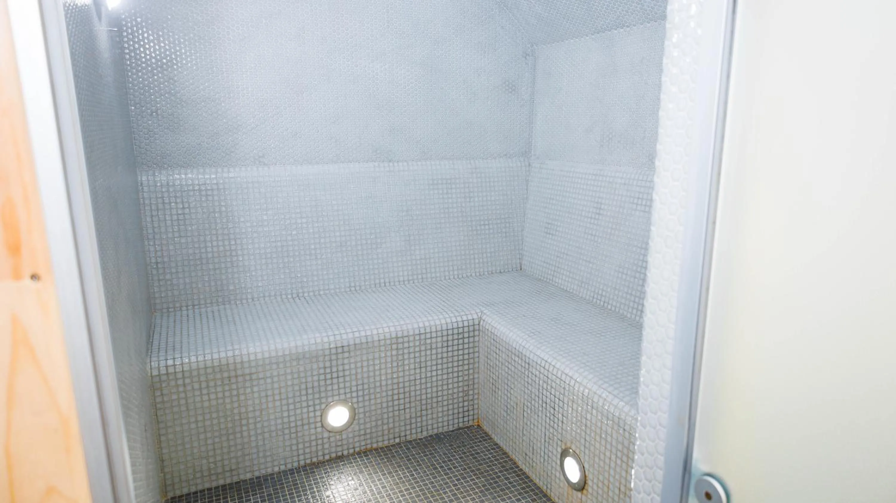 Steam room in Eco hotel & restaurant "SKALA"