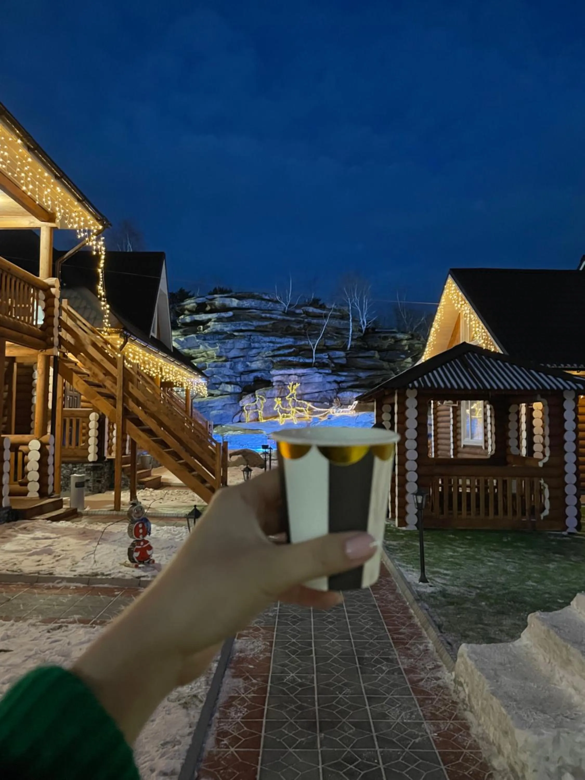 Property building in Eco hotel & restaurant "SKALA"