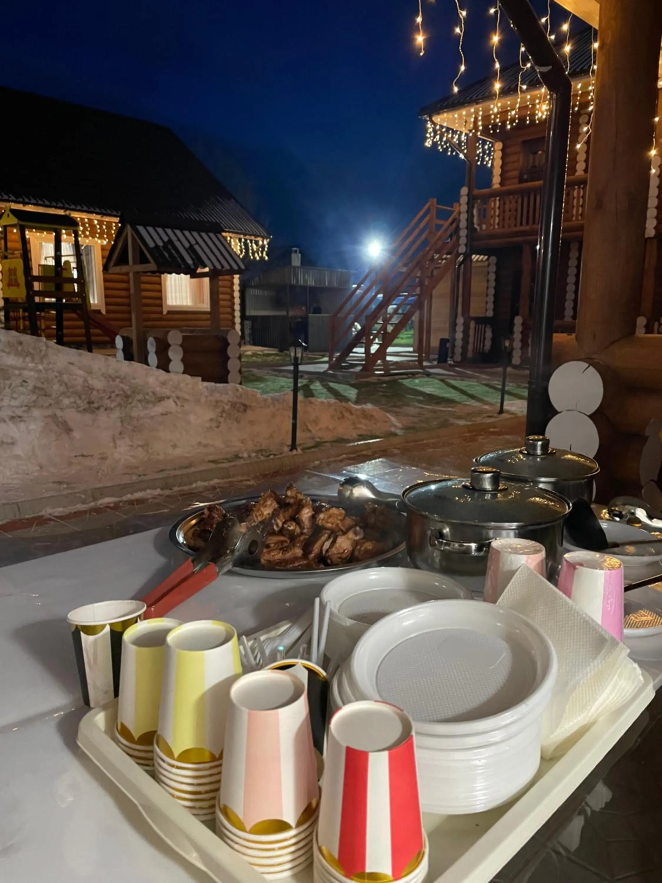 Area and facilities in Eco hotel & restaurant "SKALA"