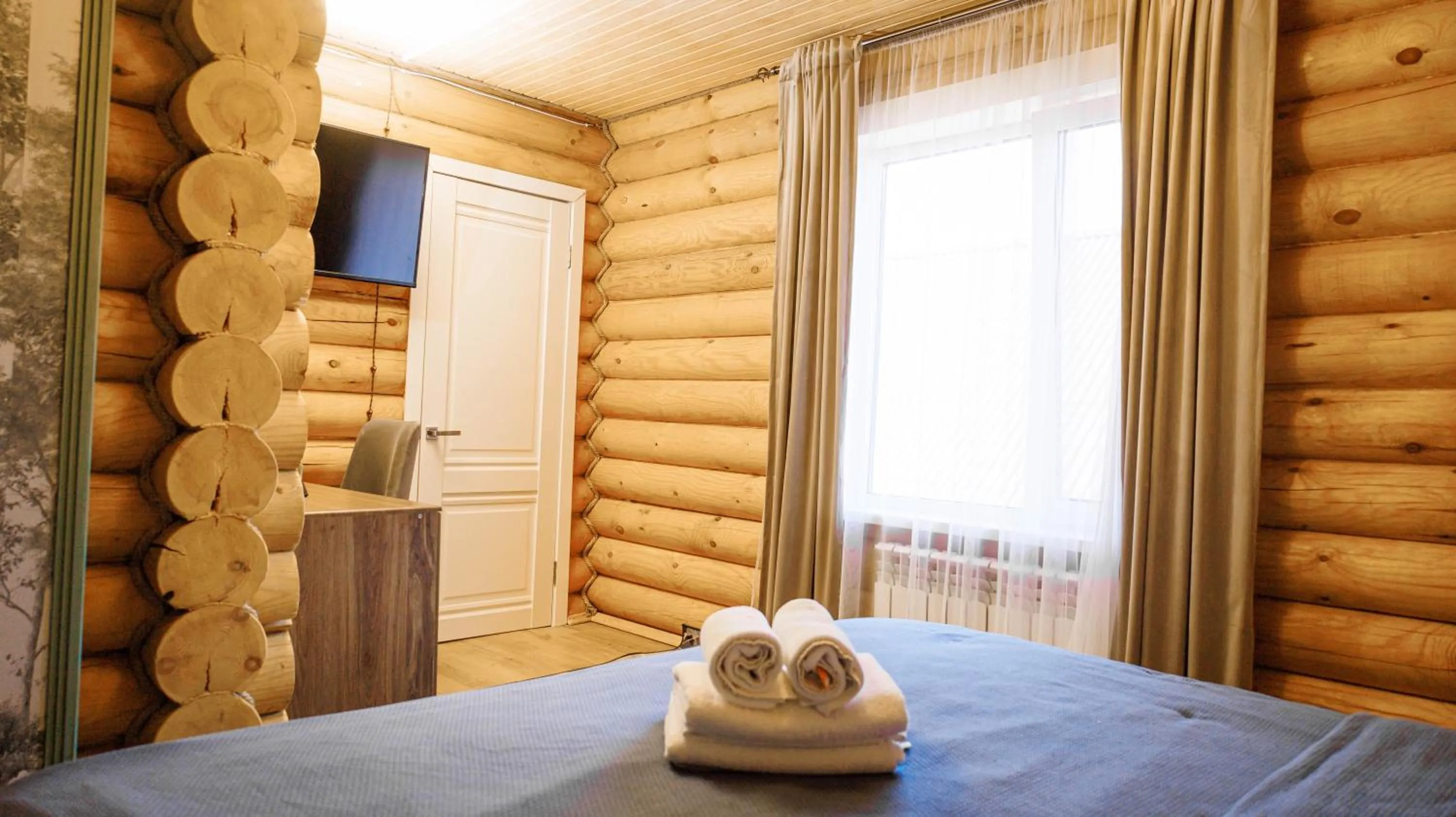 Photo of the whole room, Bed in Eco hotel & restaurant "SKALA"