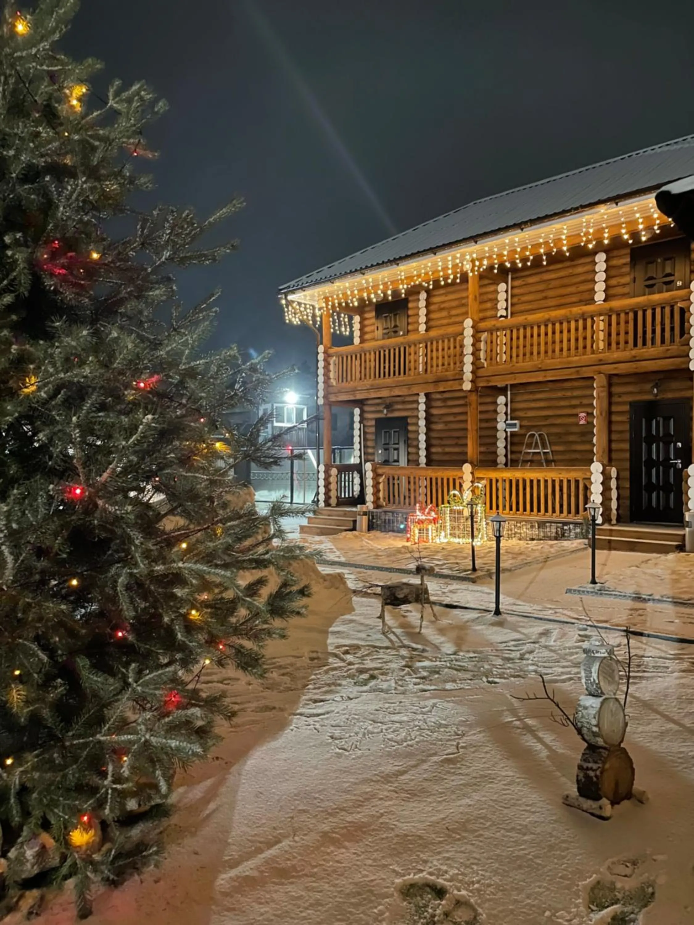 Property building in Eco hotel & restaurant "SKALA"