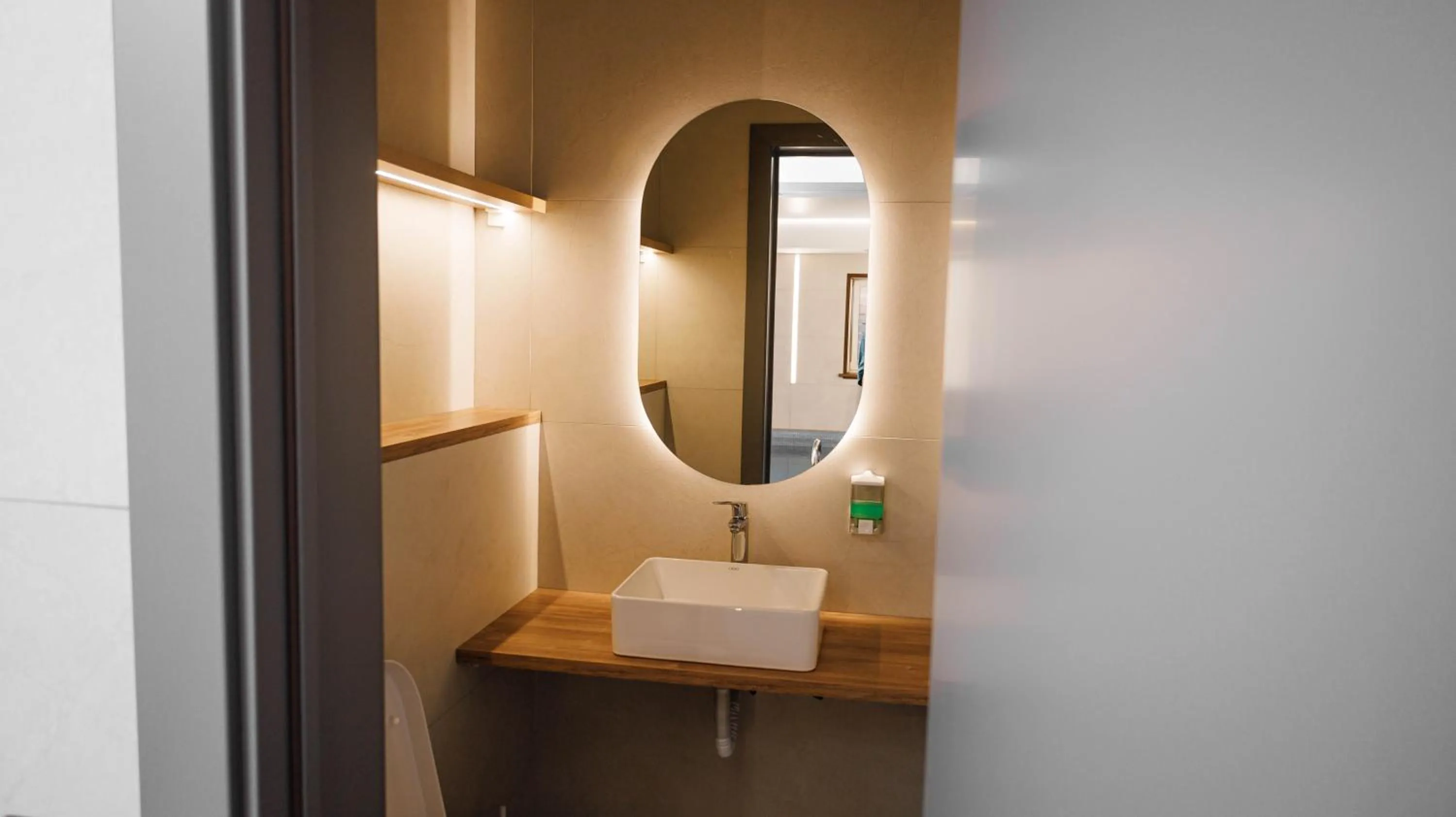 Shower in Eco hotel & restaurant "SKALA"