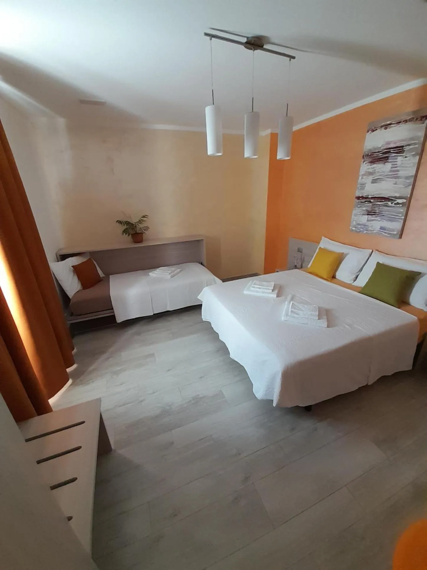 Bed in B&B ANGELA Valdinon