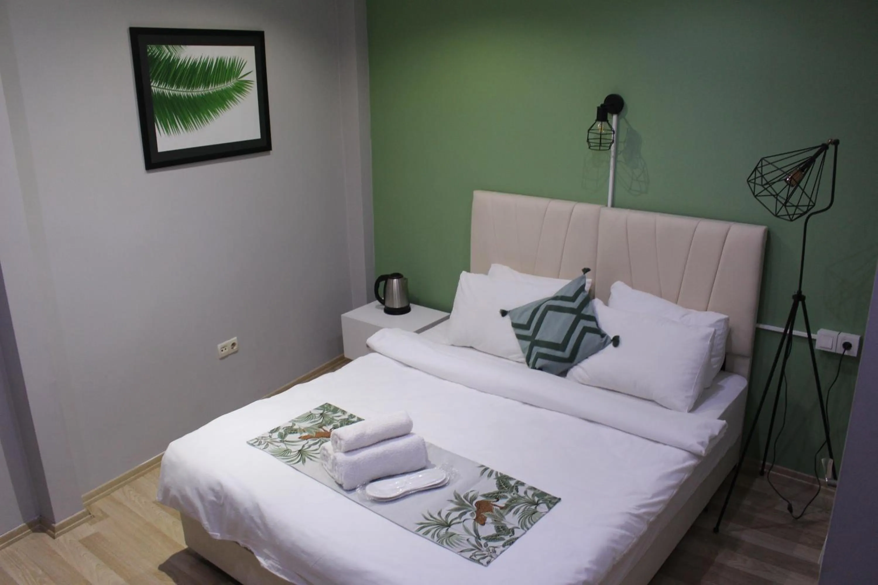 Bed in Taxim Starlight Hotel