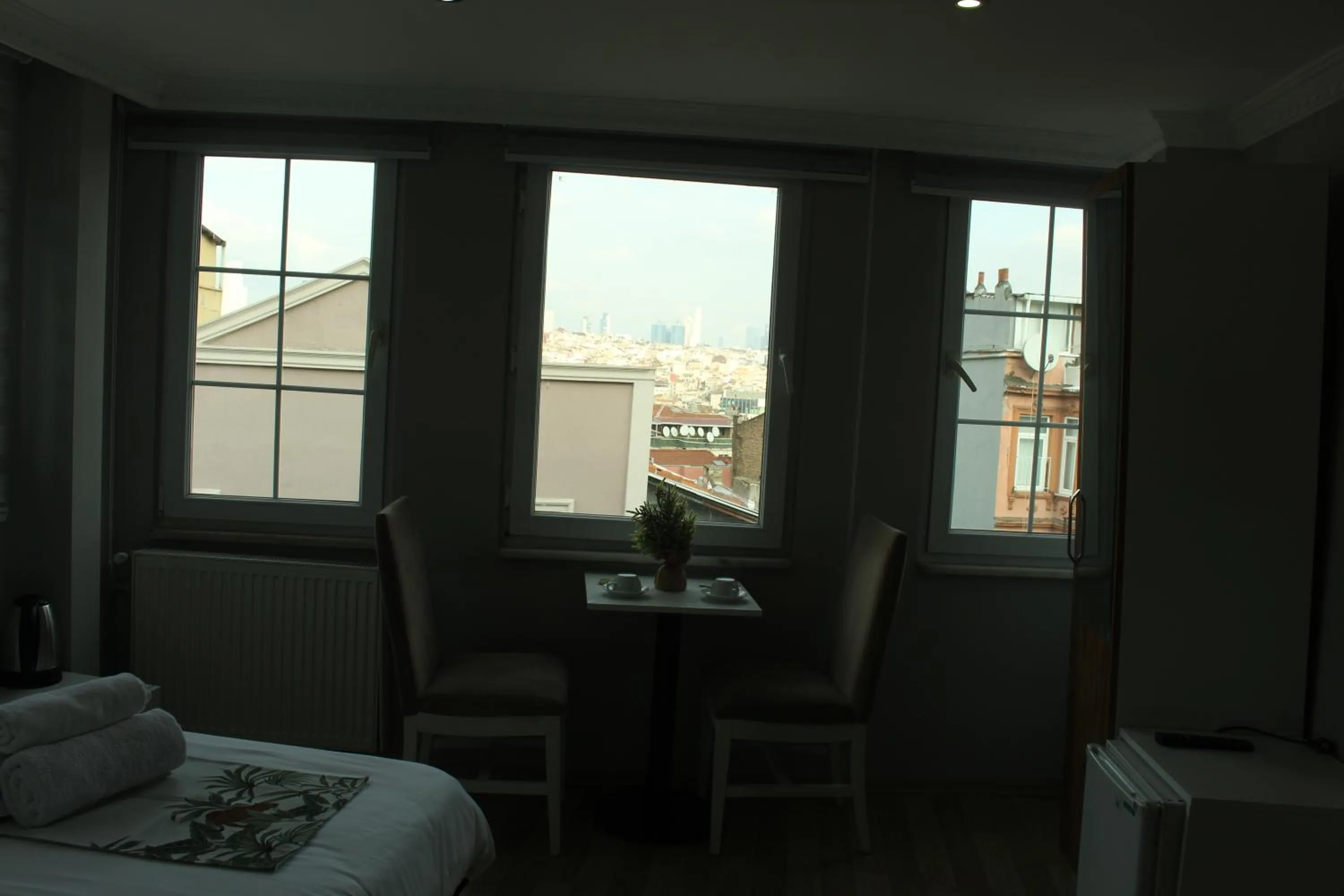 Bed in Taxim Starlight Hotel