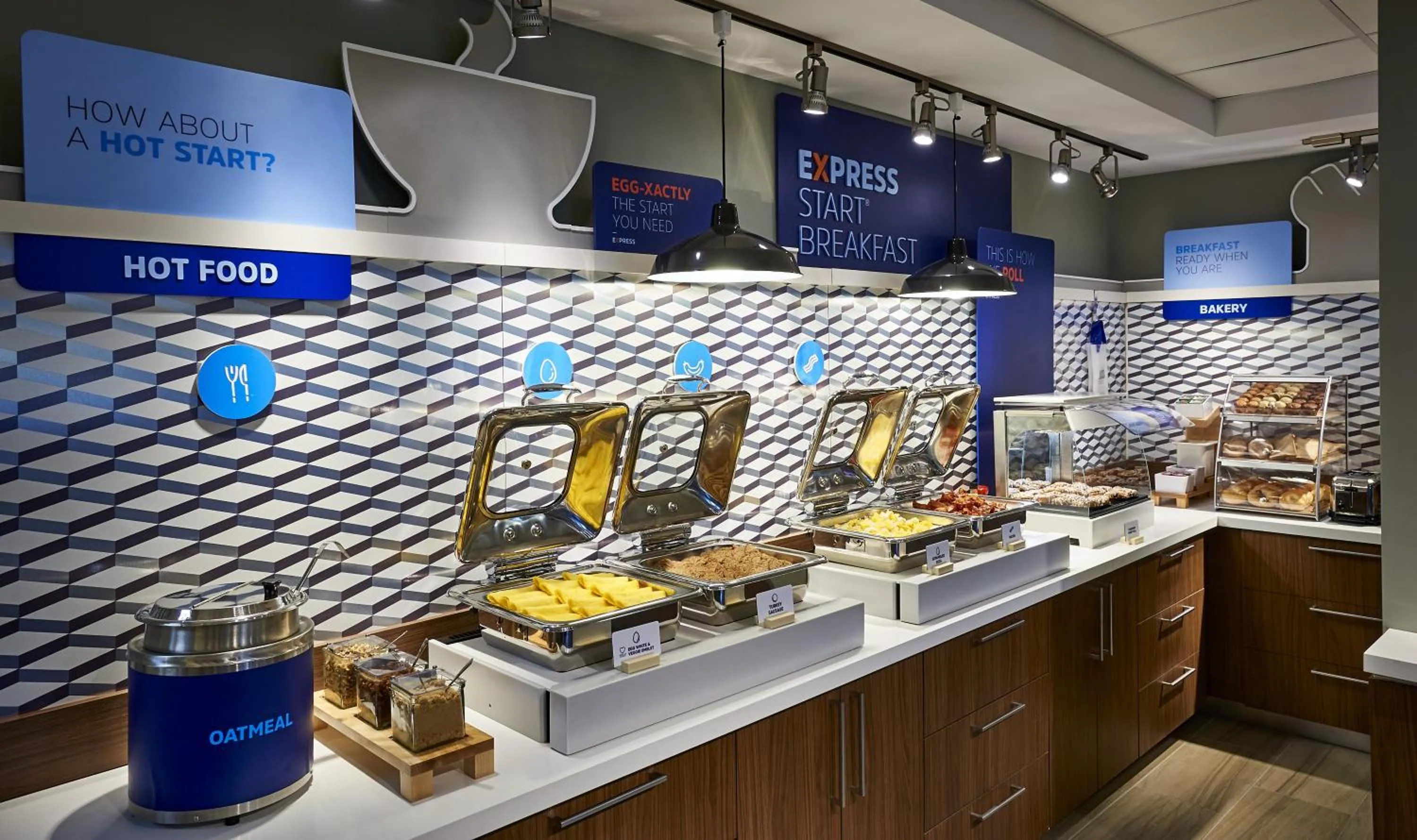 Breakfast in Holiday Inn Express Windsor Waterfront by IHG