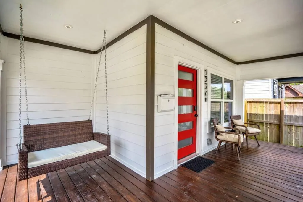 Patio in Intergalactic Abode at East Downtown