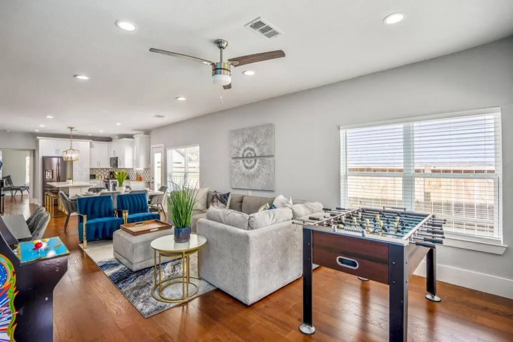 Living room in Intergalactic Abode at East Downtown