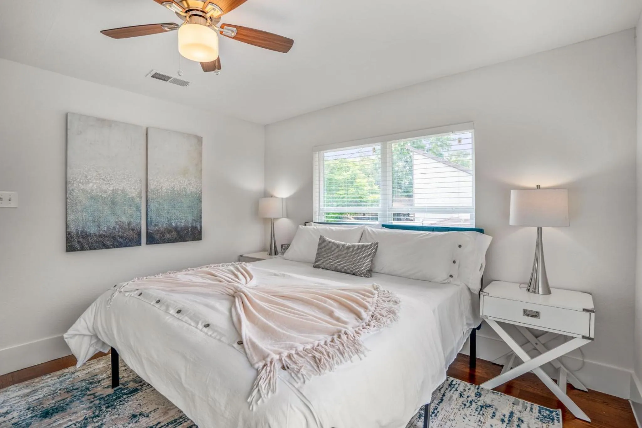 Bedroom, Bed in Universal Apartment at East Downtown