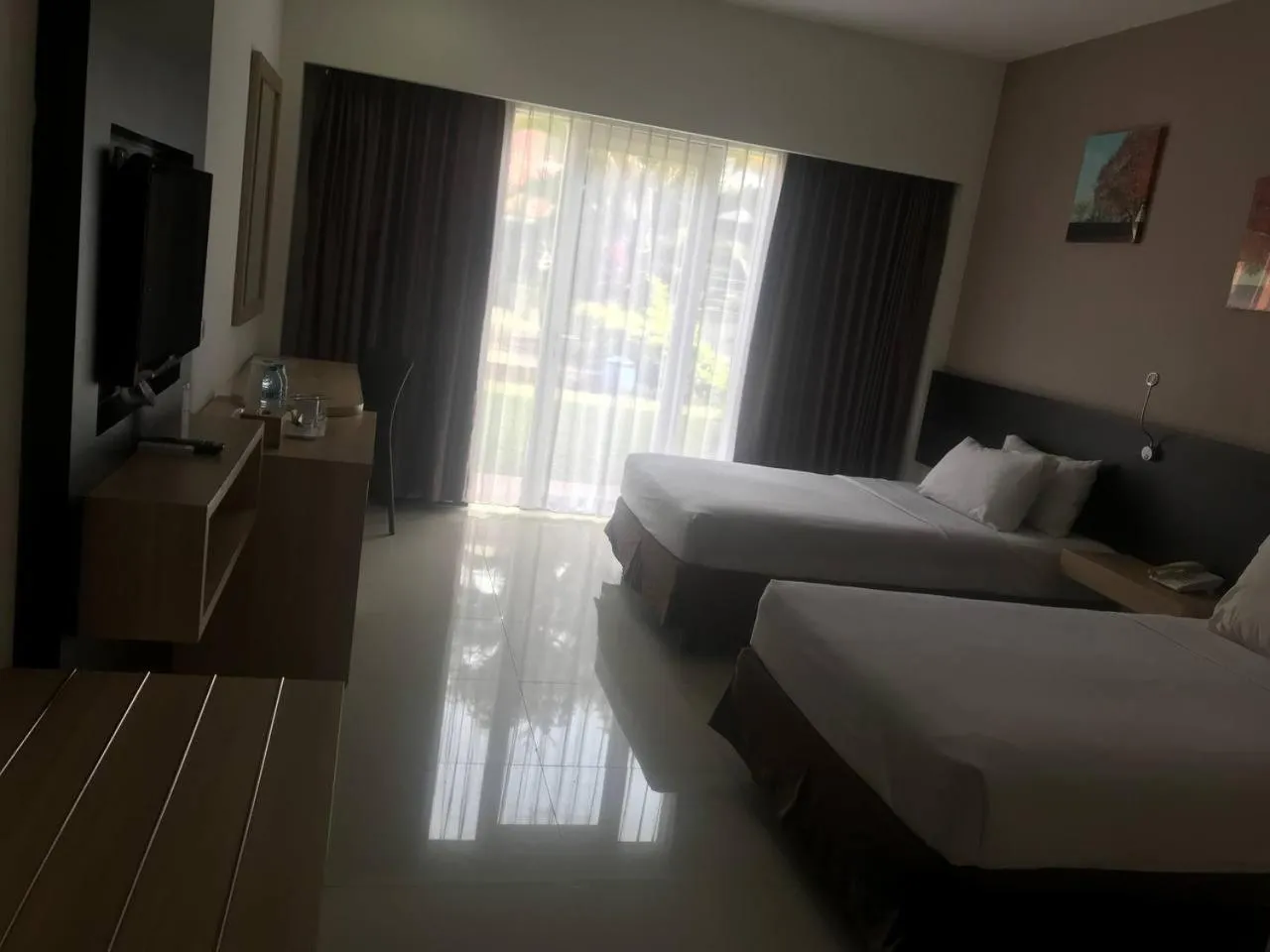 Bed in Batusuki Resort & Hotel