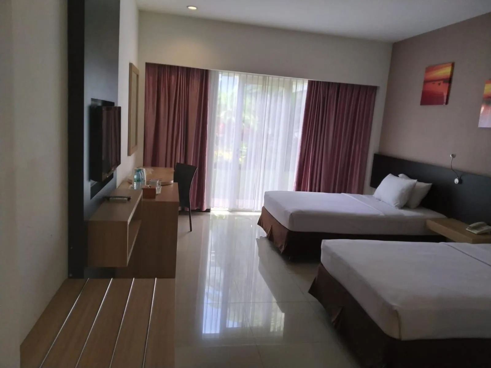 Bed in Batusuki Resort & Hotel