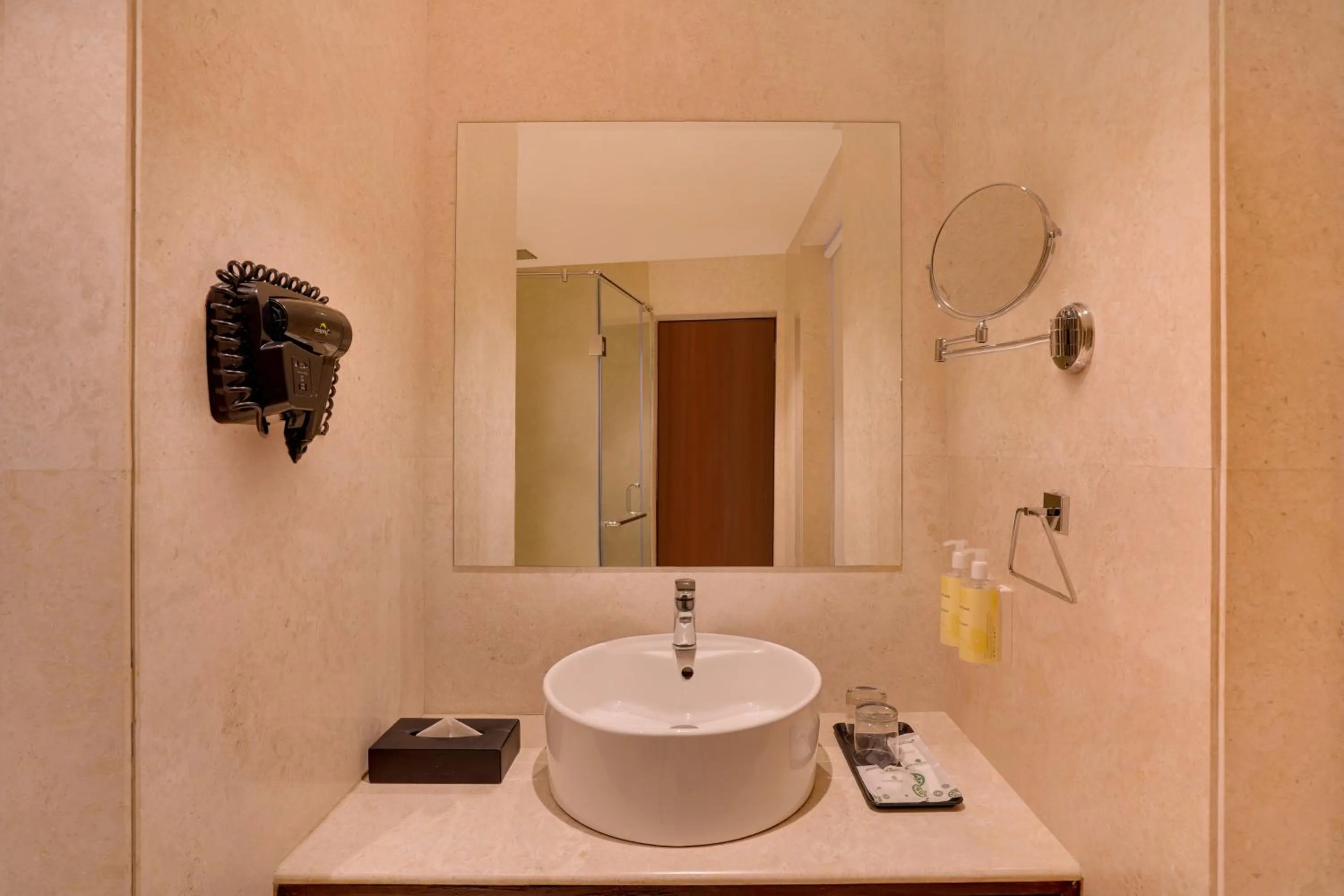 Bathroom in Lemon Tree Hotel, Noida