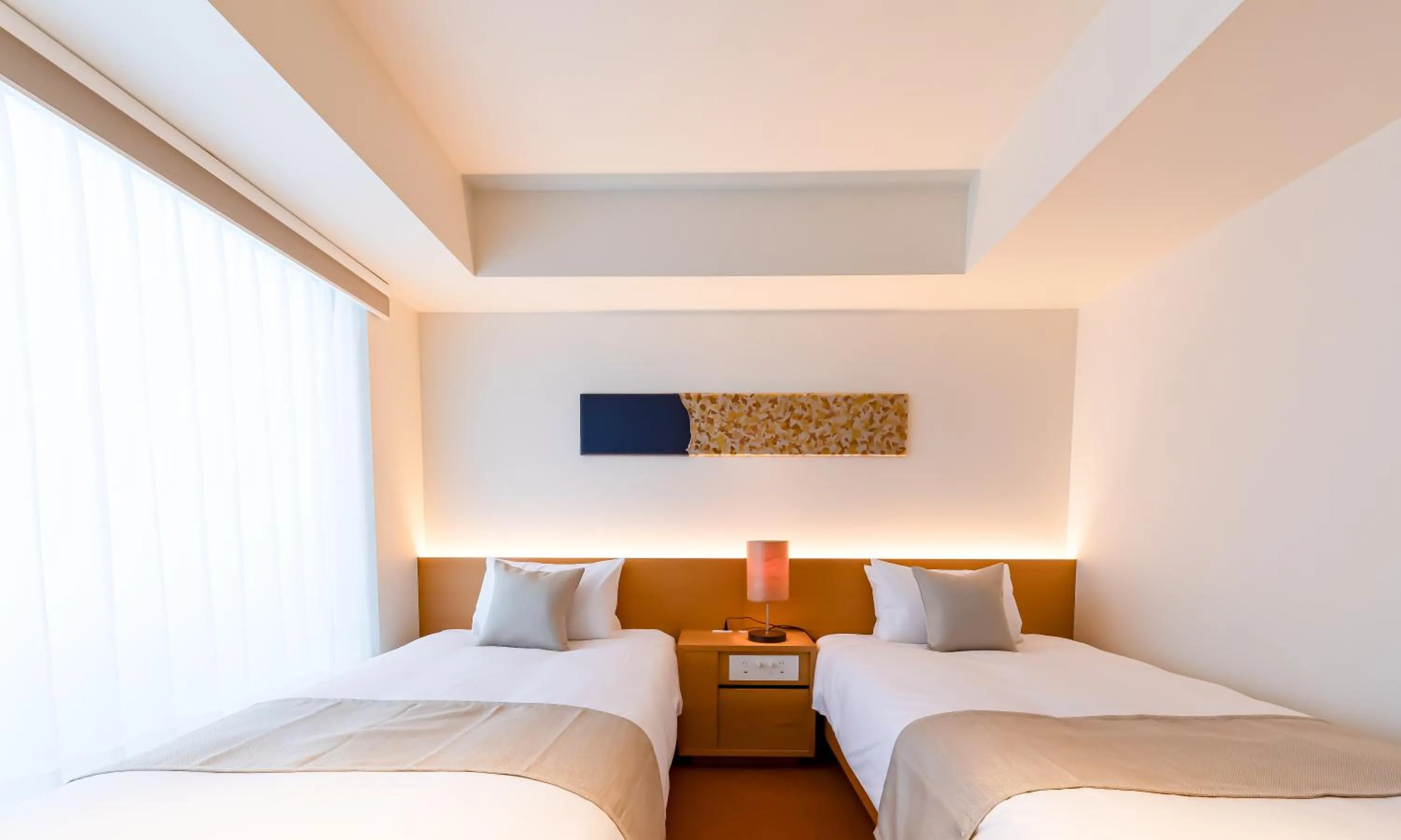 Photo of the whole room, Bed in HOTEL RINGS KYOTO