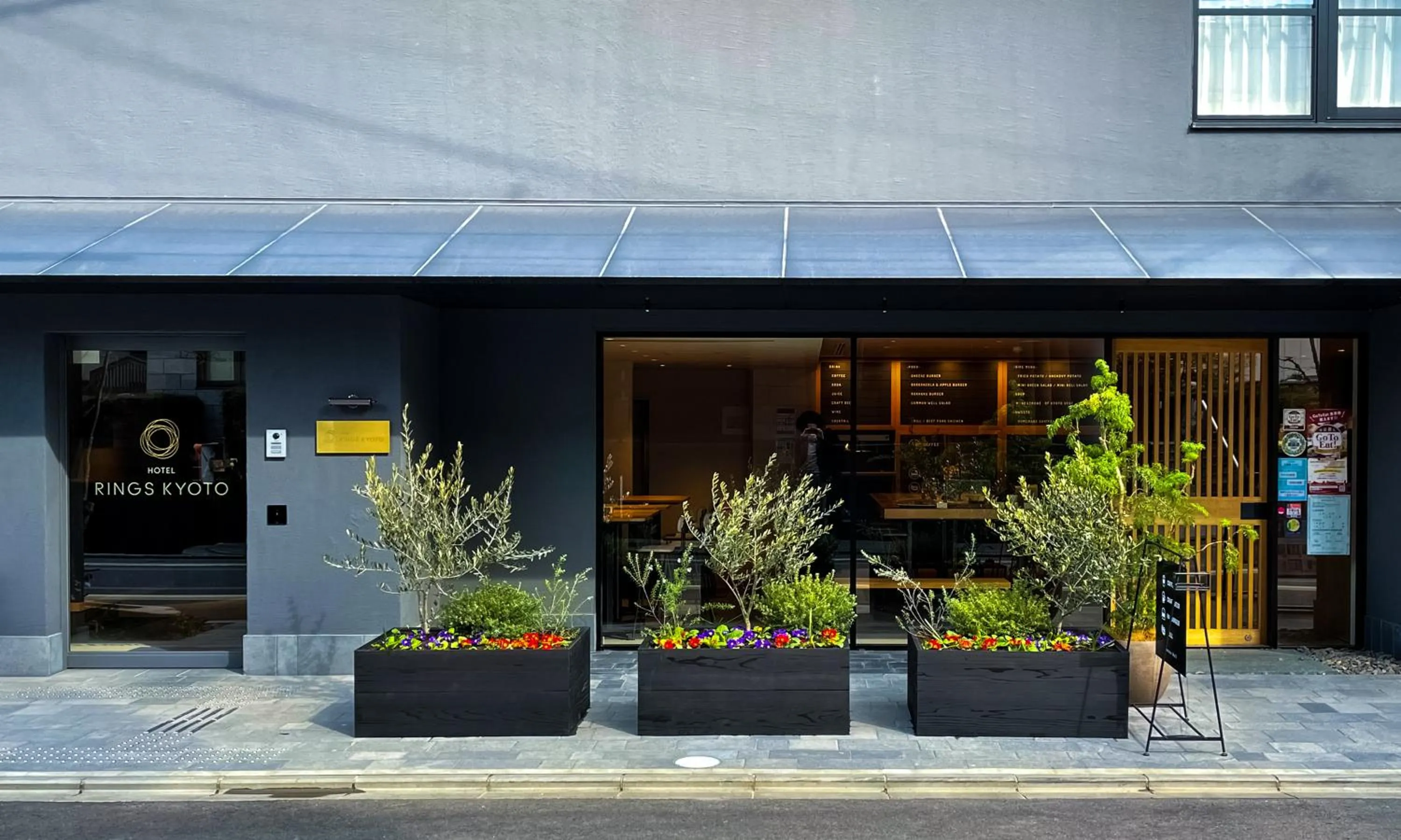 Facade/entrance in HOTEL RINGS KYOTO