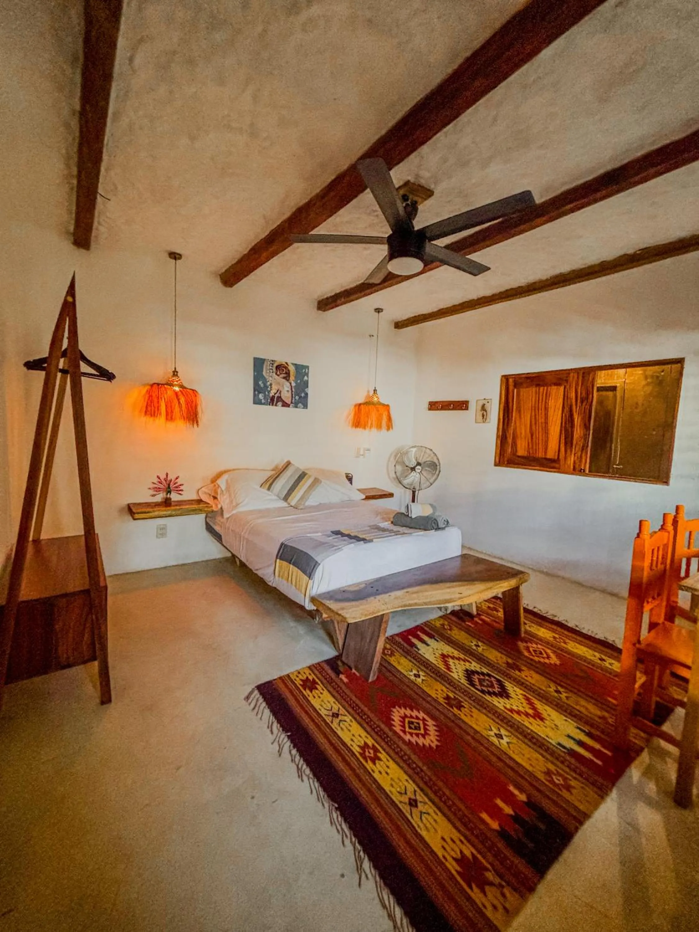 Bedroom, Bed in Casa playa del Amor