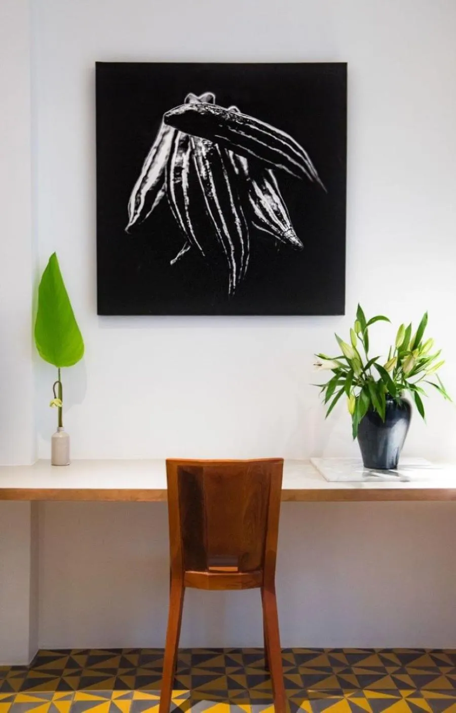 Seating area in Atelier Hotel