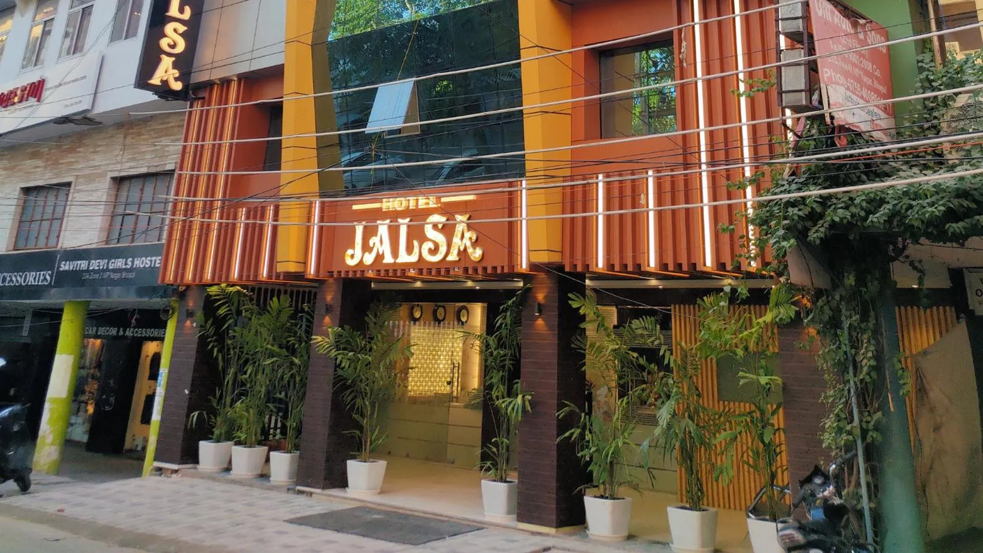 Facade/entrance in Hotel Jalsa , Bhopal