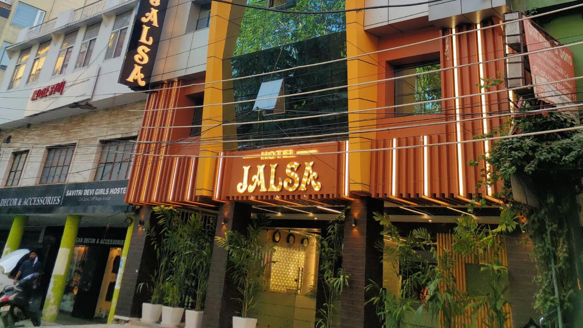 Facade/entrance in Hotel Jalsa , Bhopal