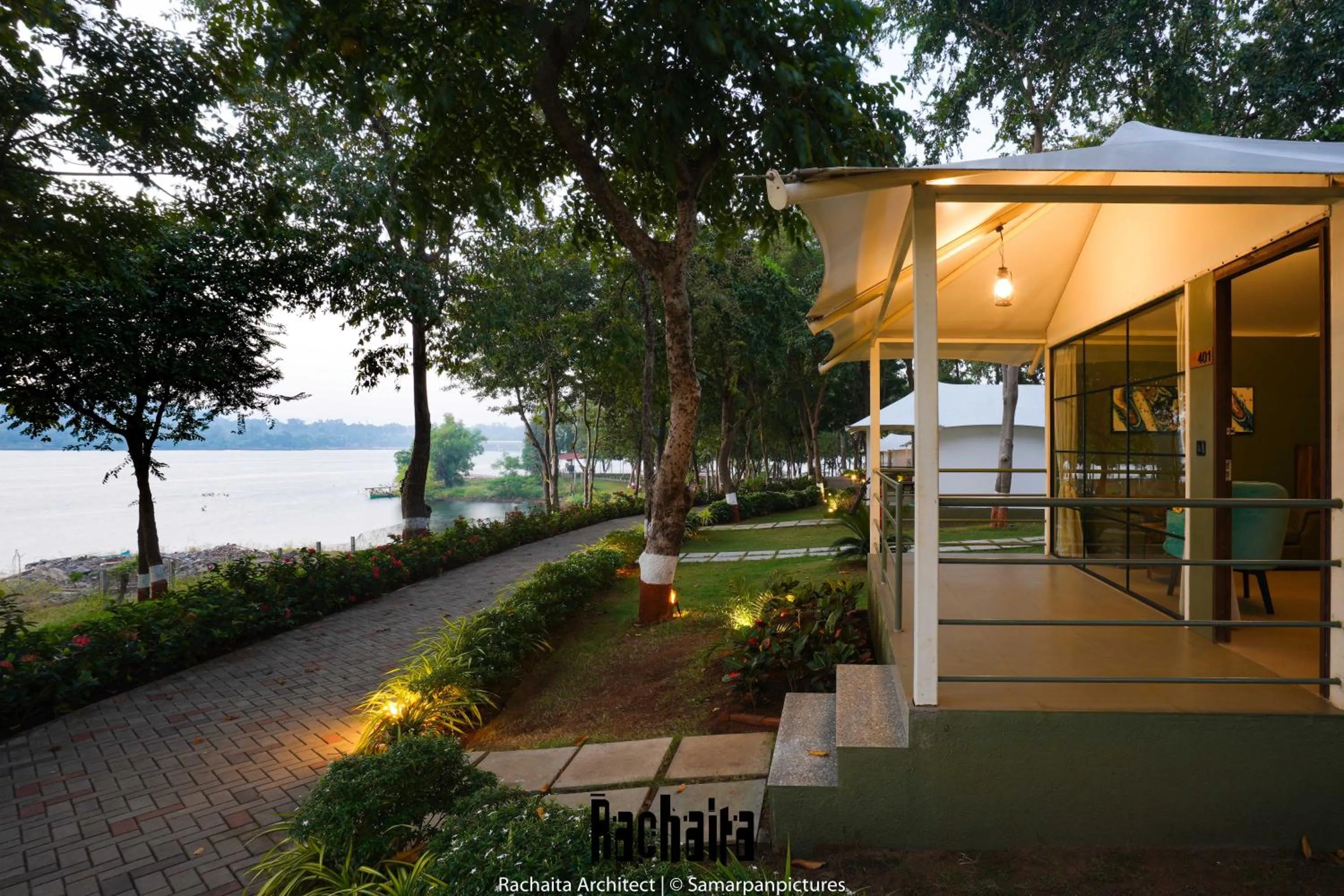 Natural landscape in White Feather Resort Kauncha