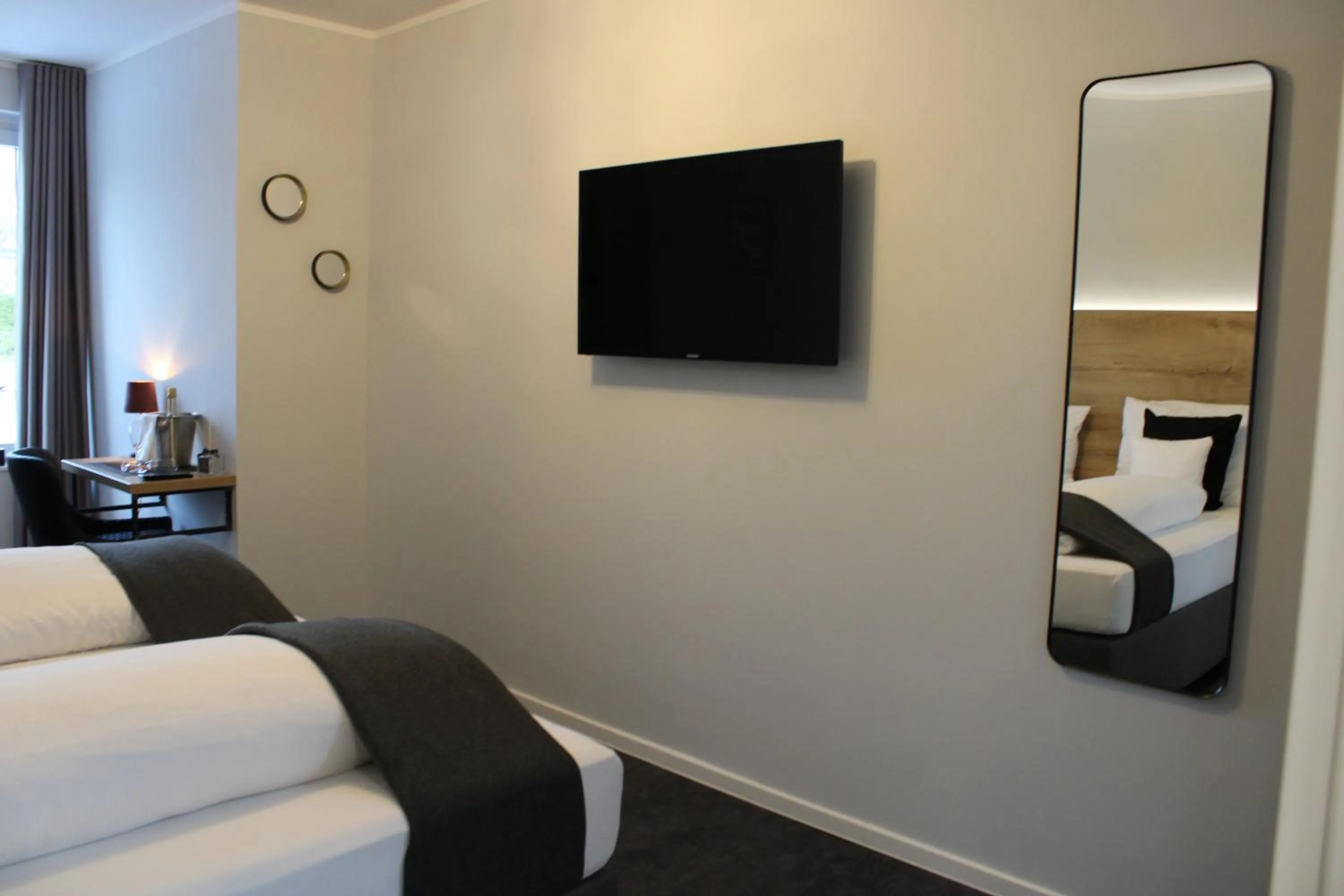 Bed in Motel Hasetal