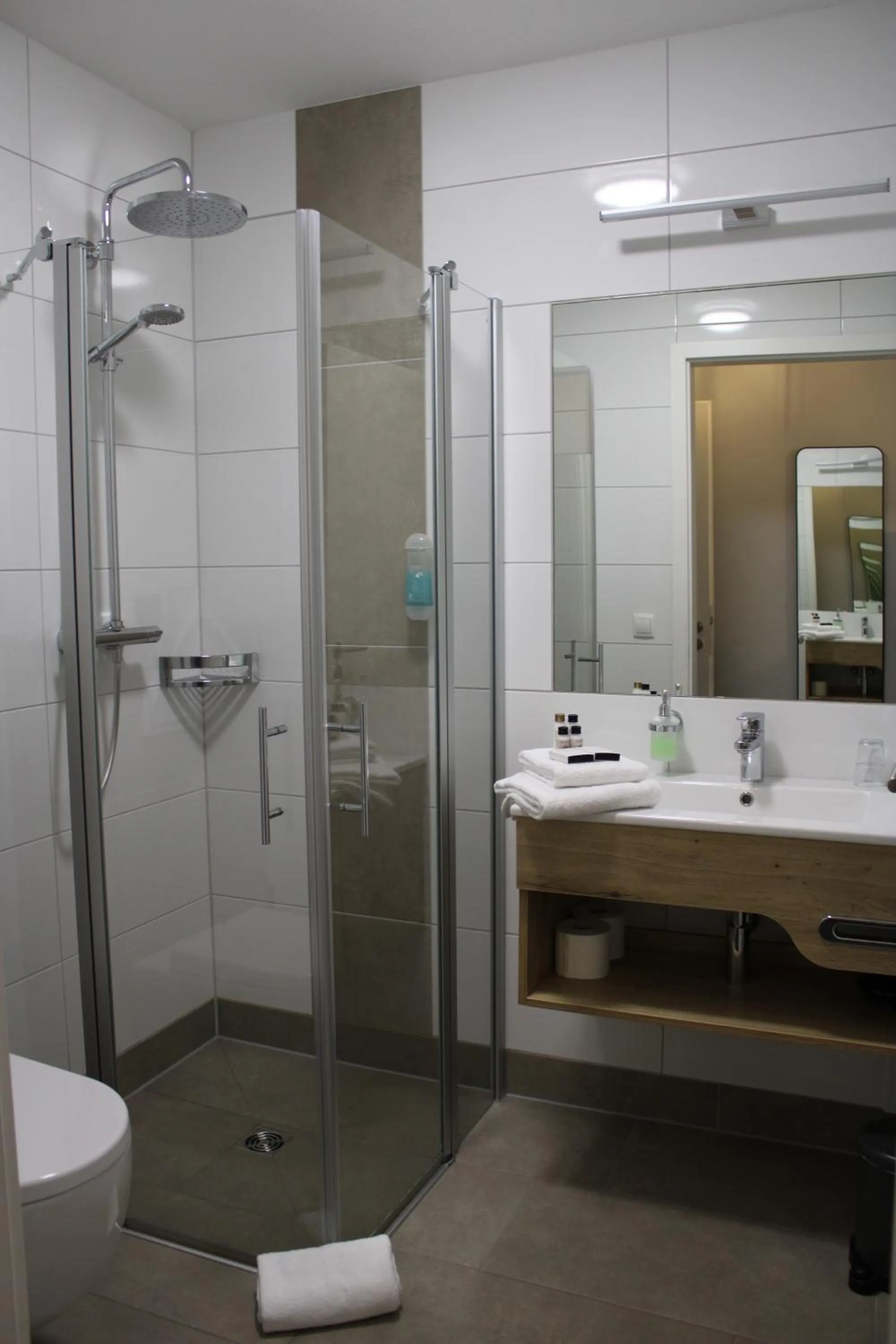 Shower in Motel Hasetal