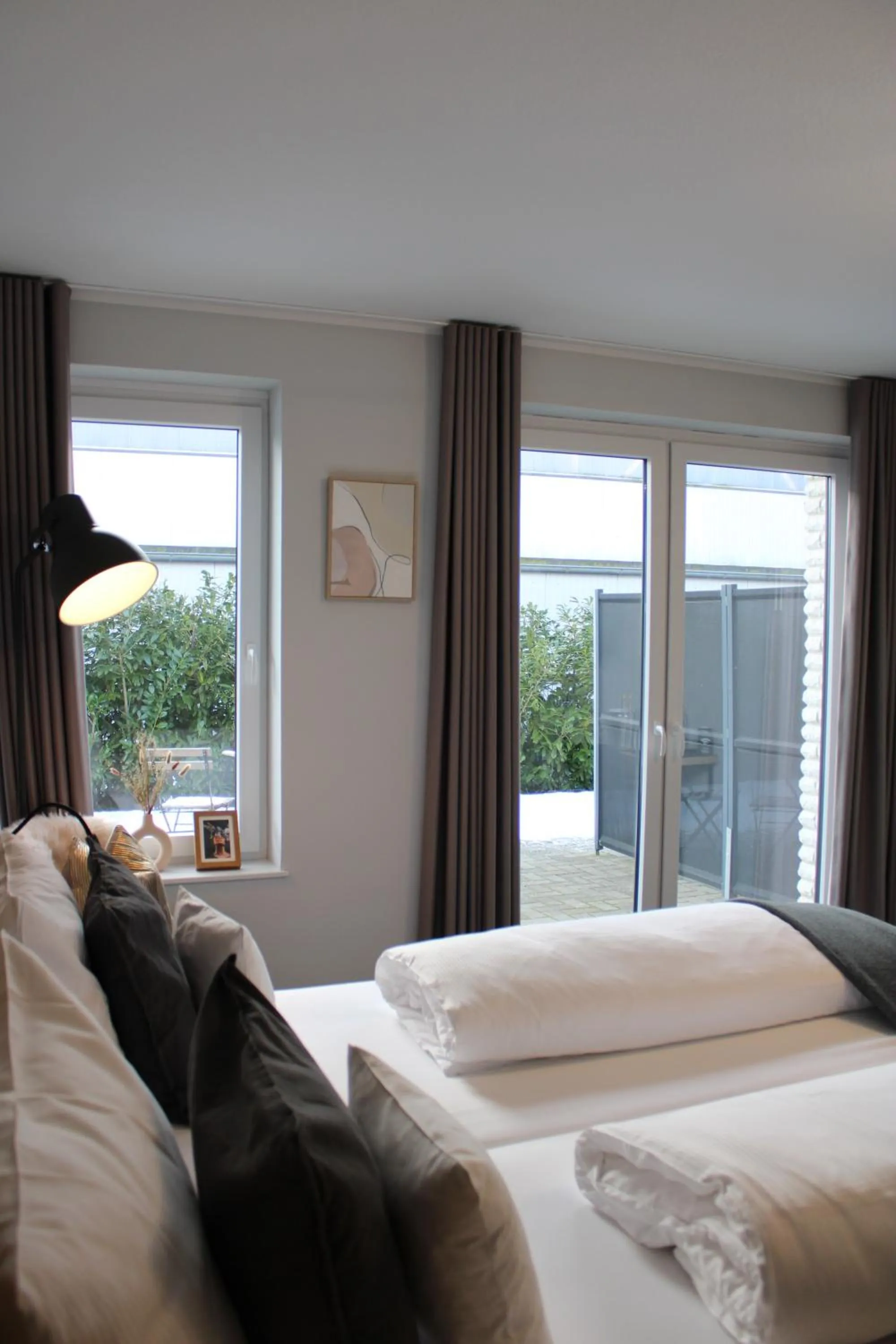 Bed in Motel Hasetal