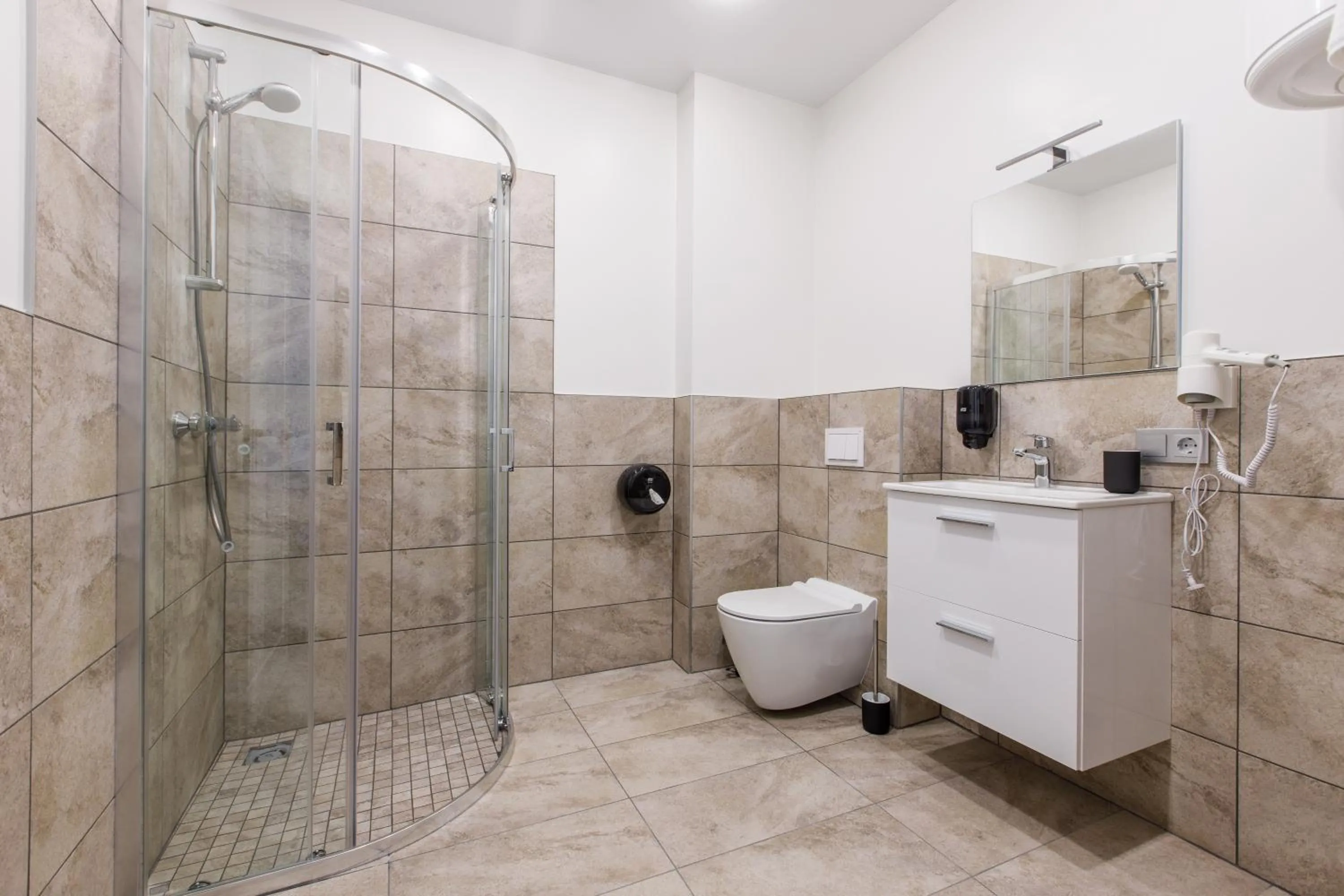 Bathroom in Seaside Central Hotel