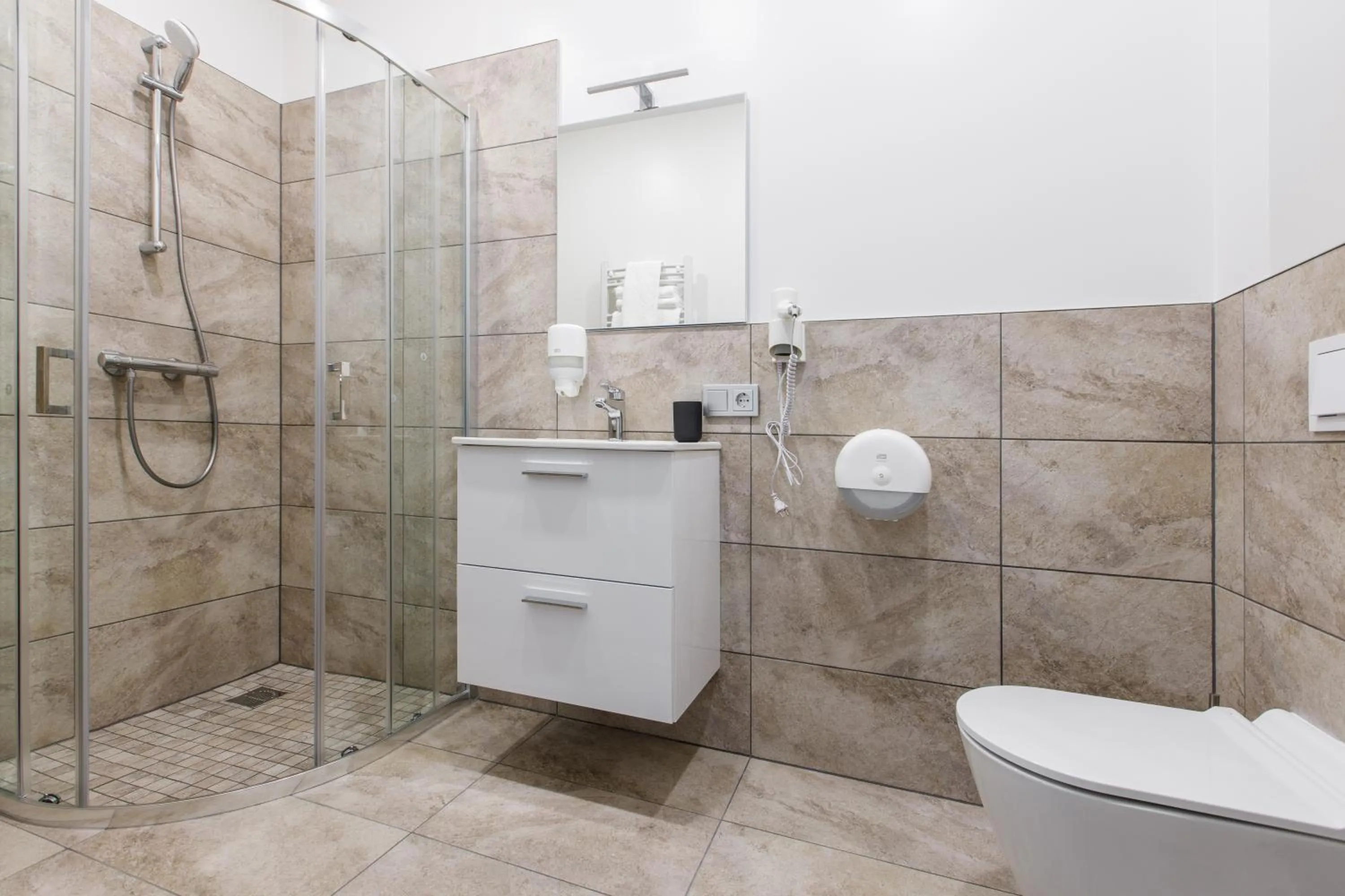 Bathroom in Seaside Central Hotel