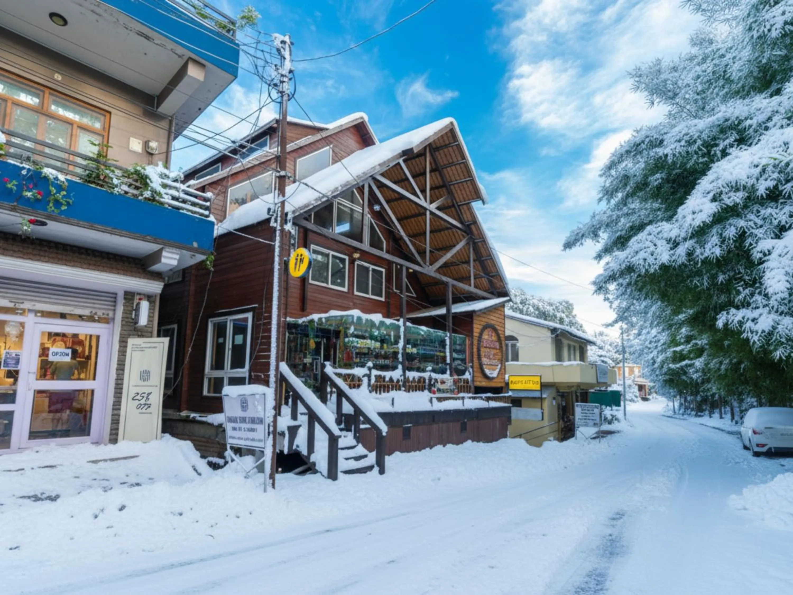 Property building in The Hosteller Kasar Devi