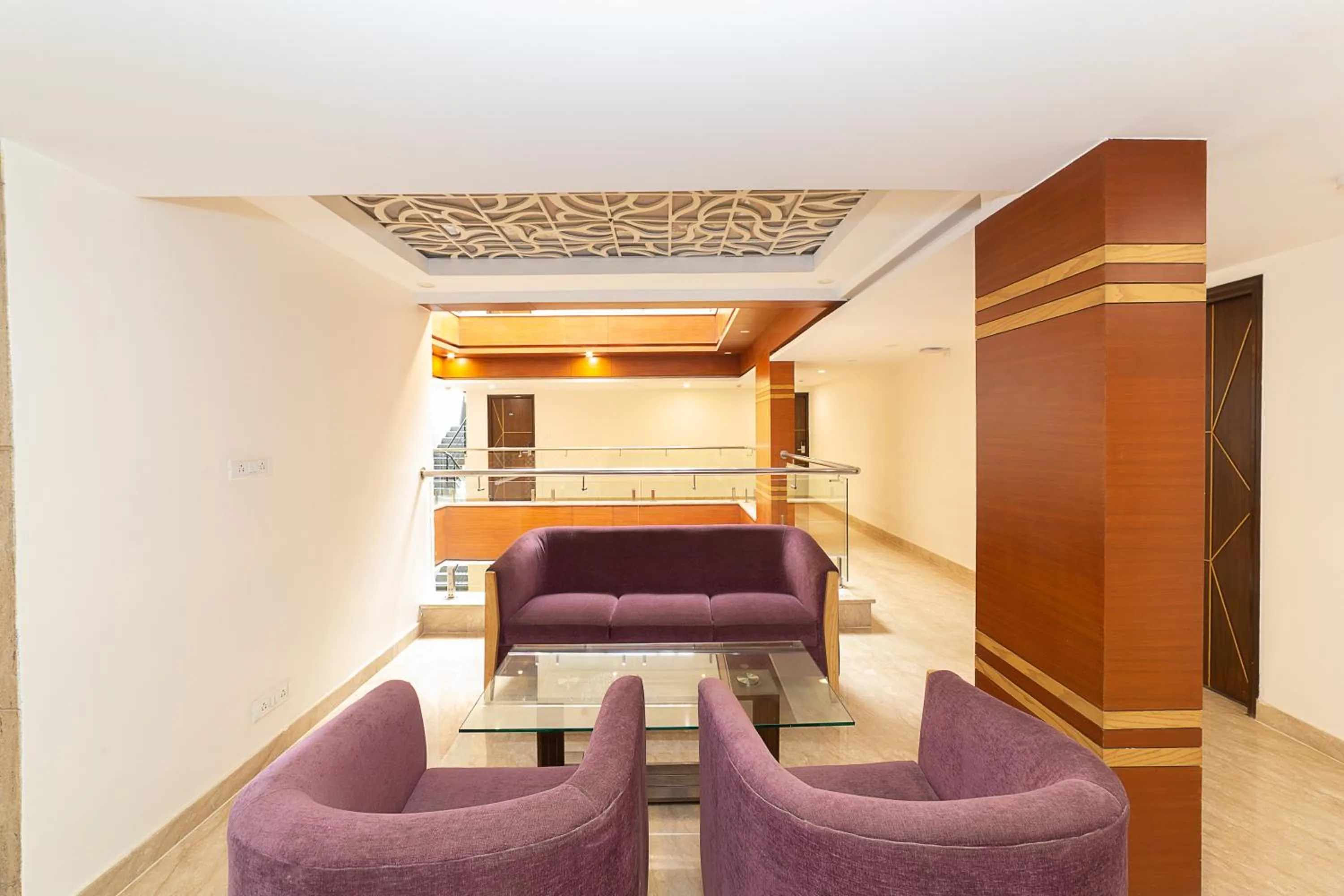 Seating area in Icon Regency by Bhagini