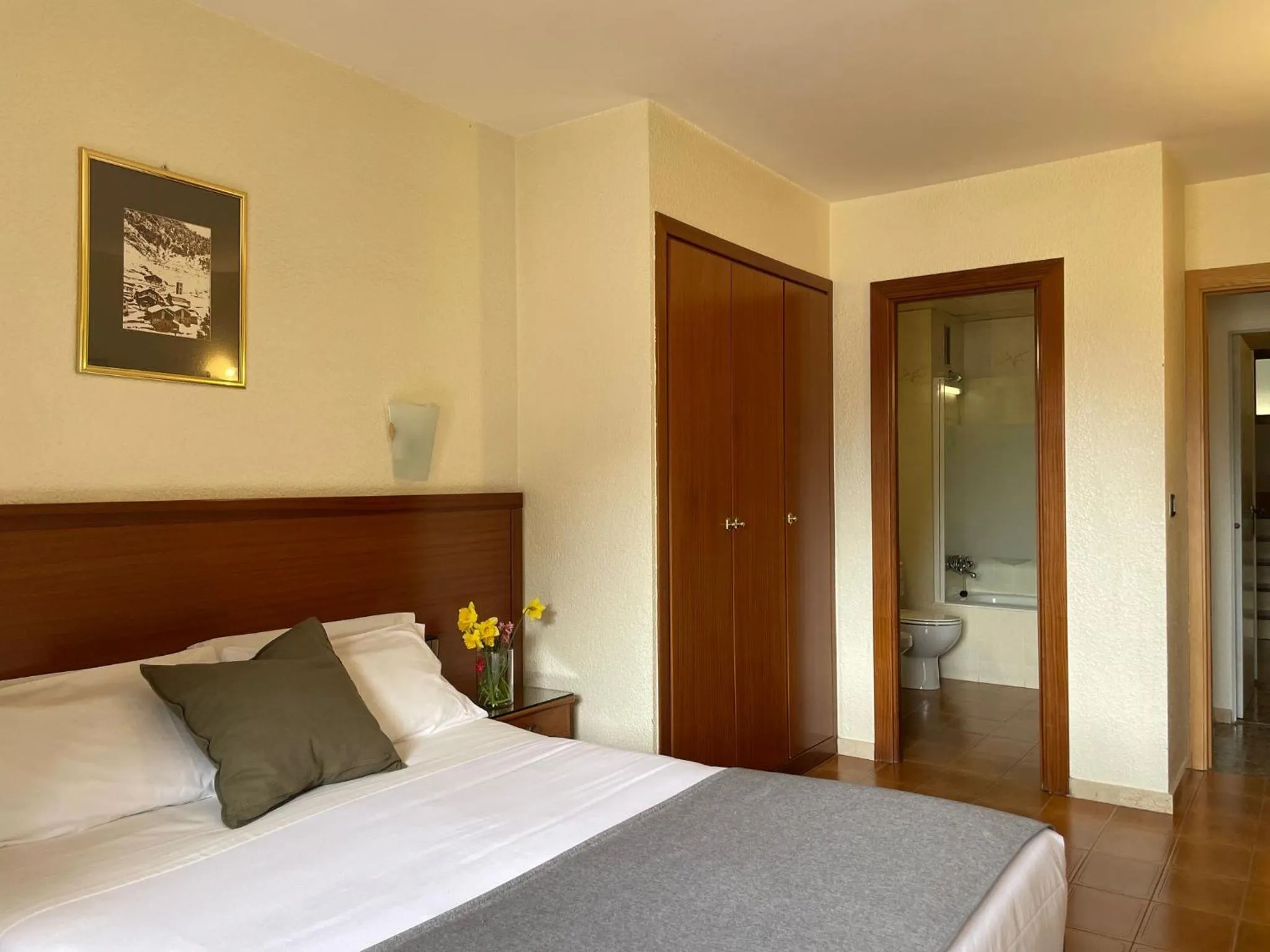 Bed in Hotel Coray by Pierre & Vacances