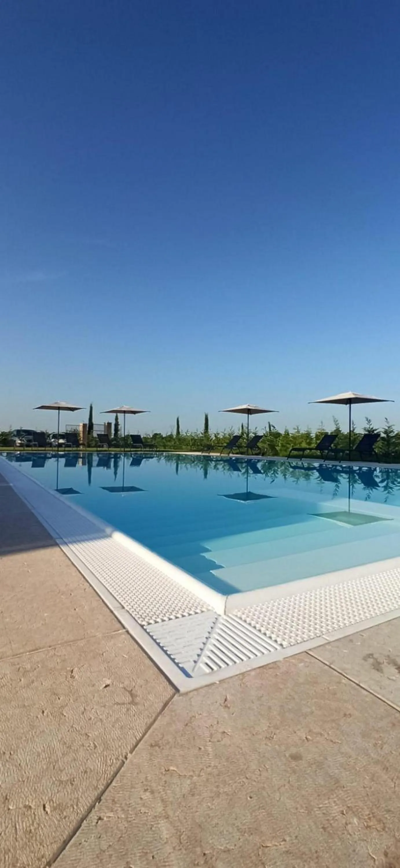 Swimming pool in agriturismo Casa Pezzo