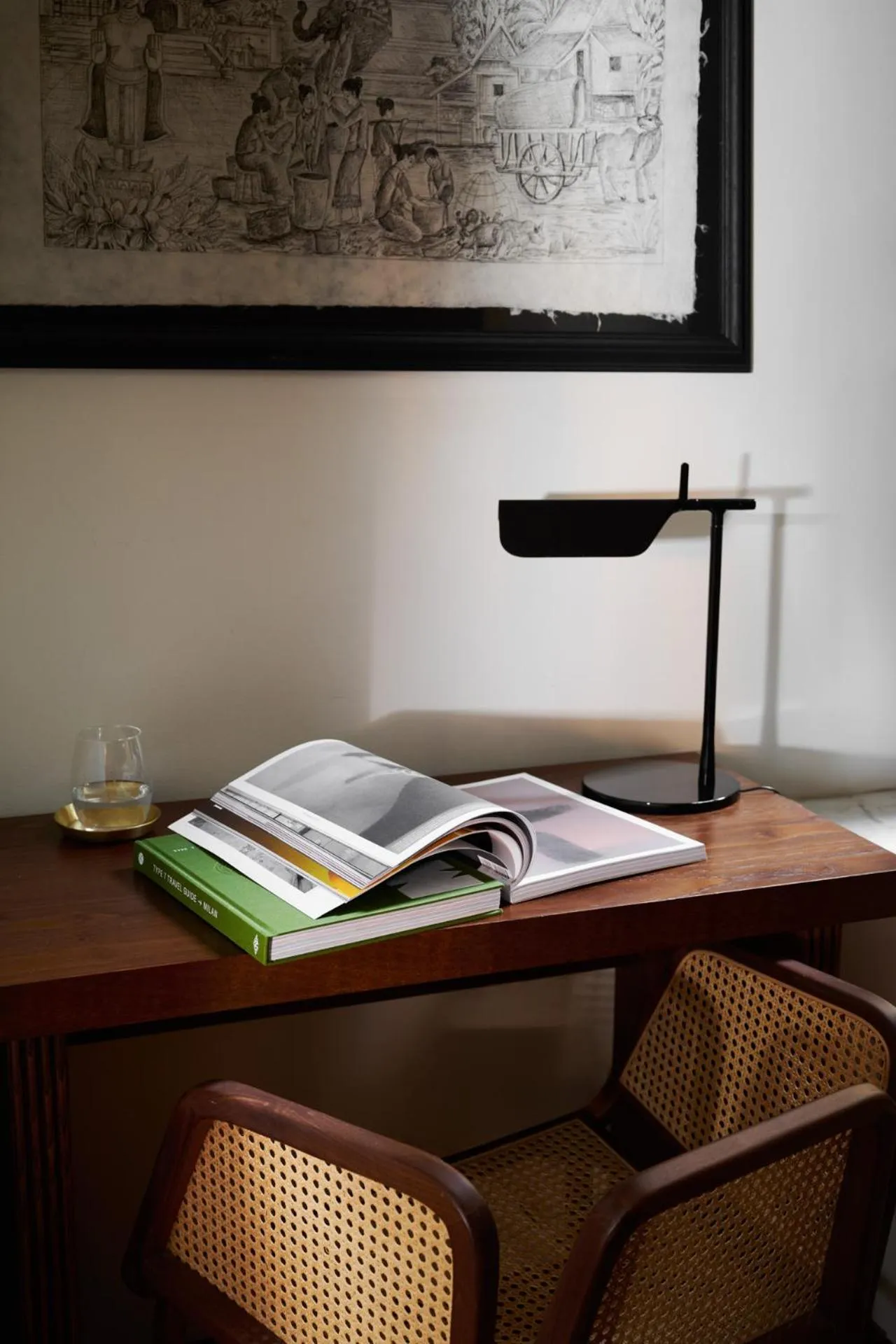 Decorative detail in Vico Milano