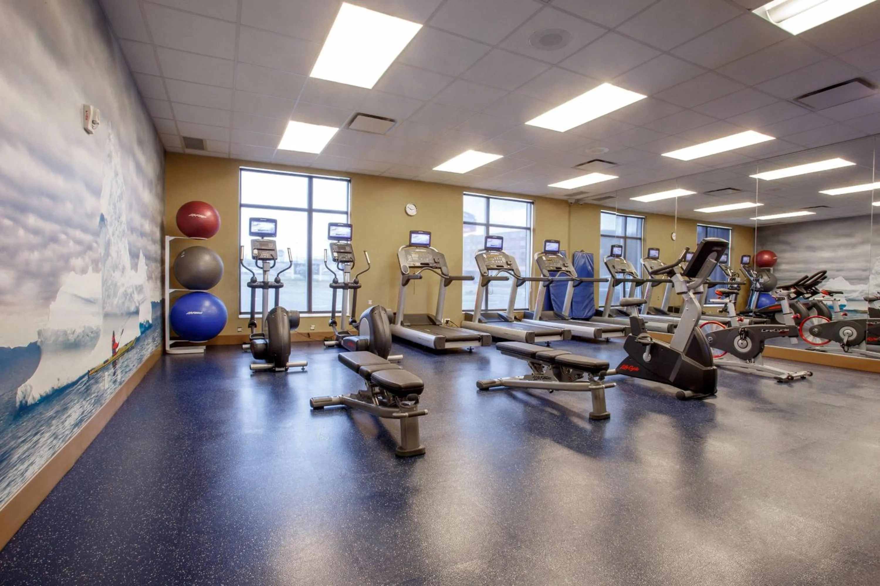 Fitness centre/facilities in Fairfield Inn & Suites by Marriott St. John's Newfoundland