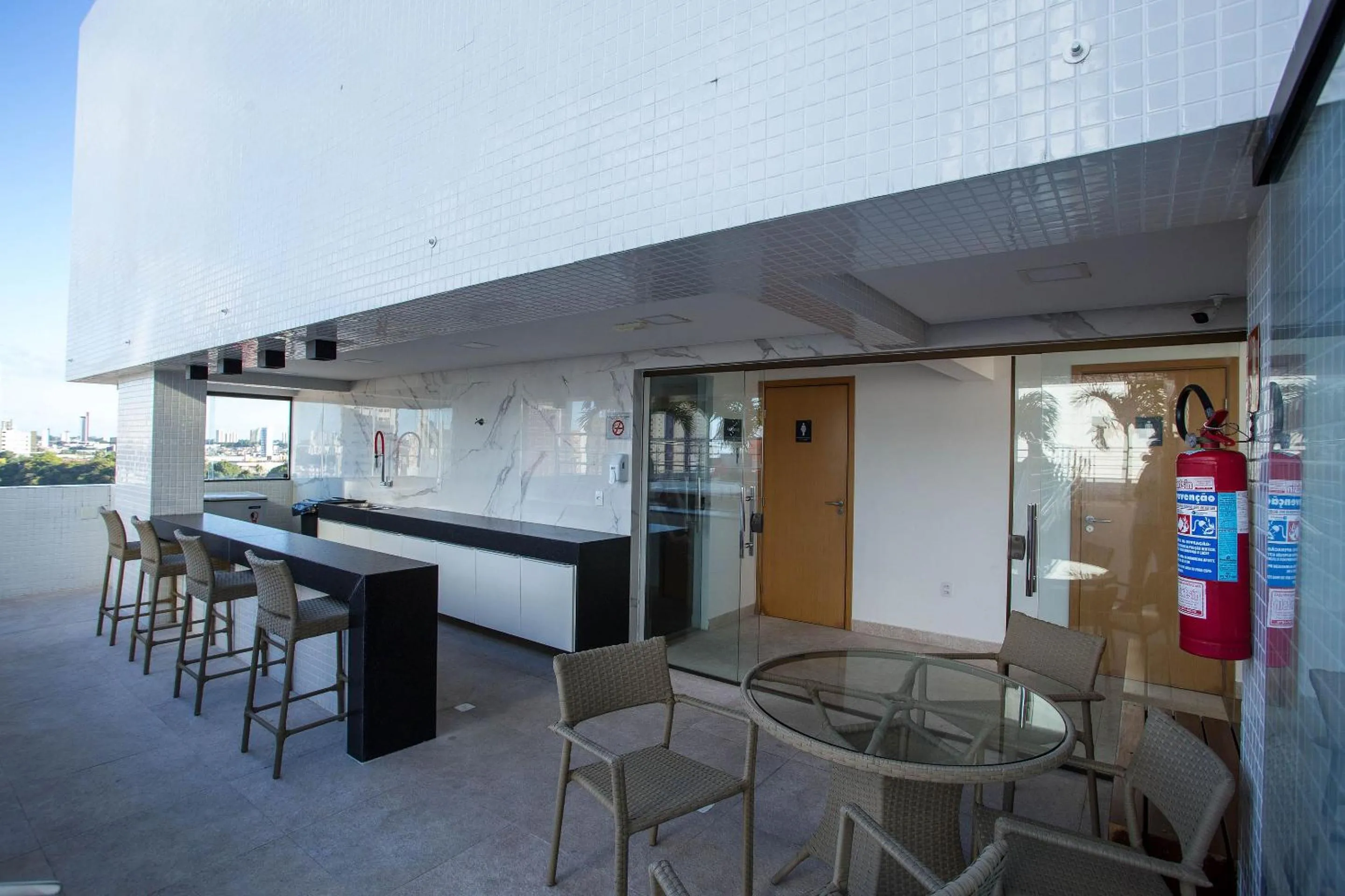 Area and facilities in Manaíra Apart Hotel por Carpediem