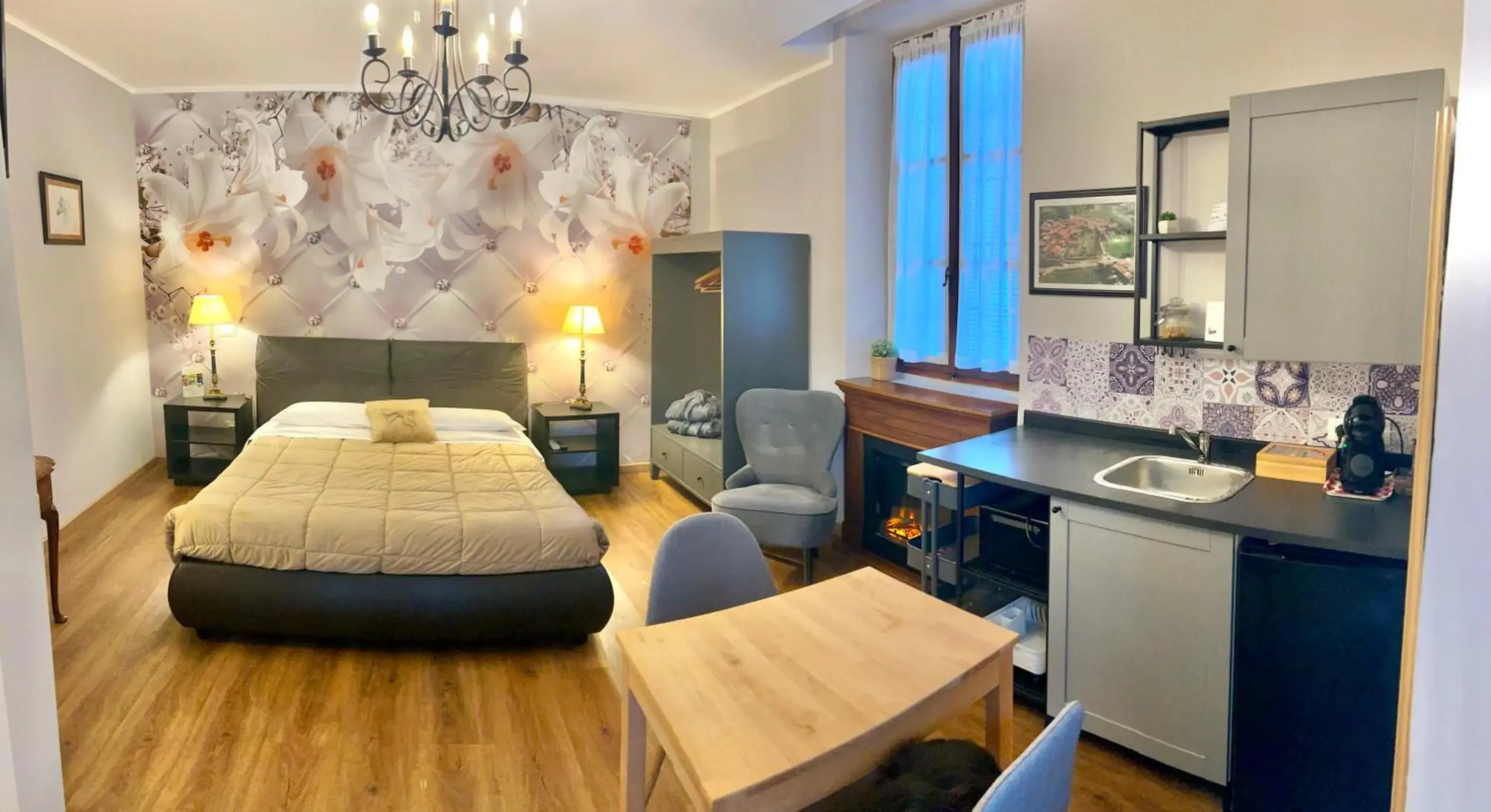 Double Room with Patio in La Casa Di Campagna Sul Garda Double Room with Patio in La Casa Di Campagna Sul Garda