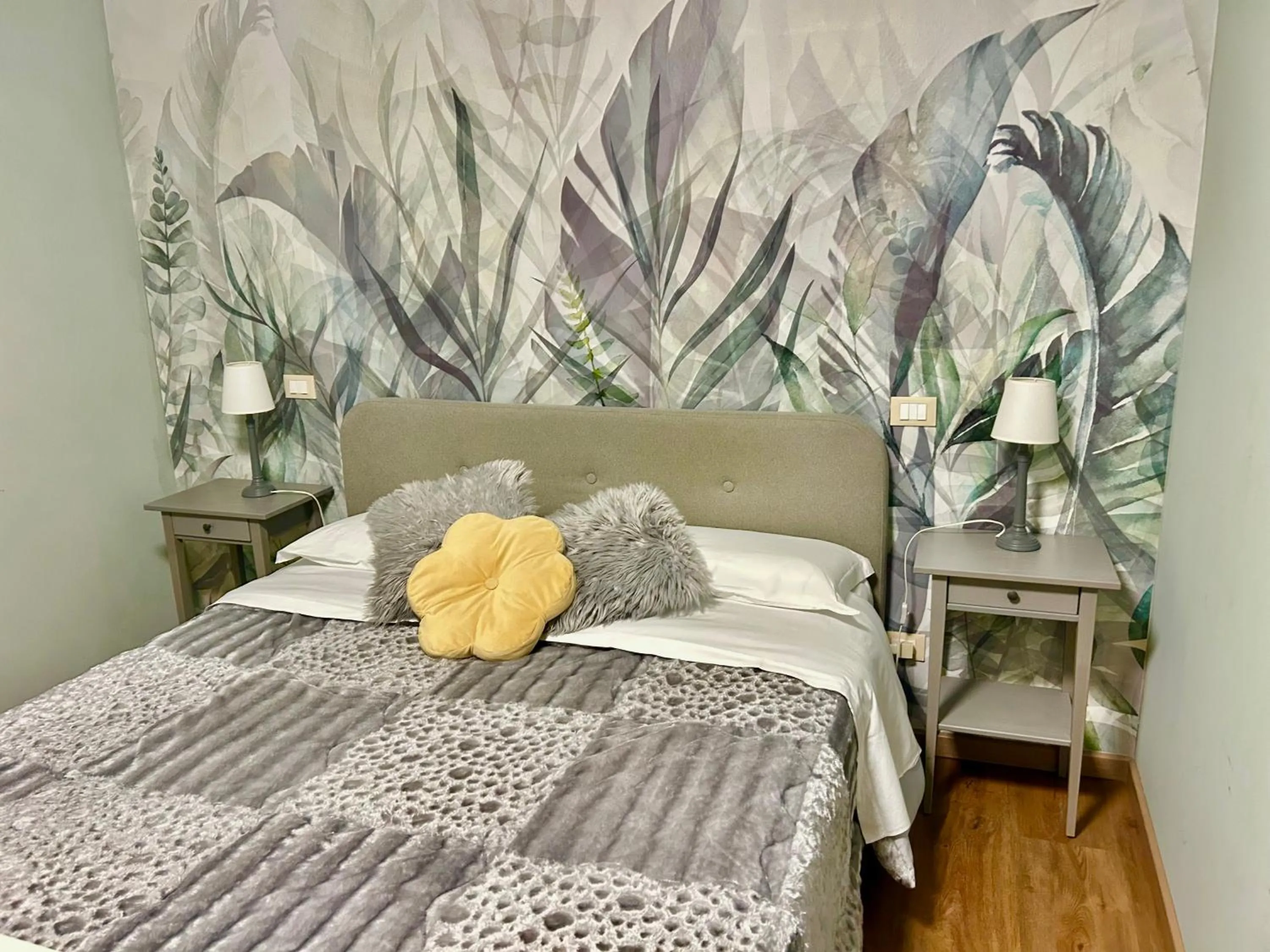 Bed in La Casa Di Campagna Sul Garda