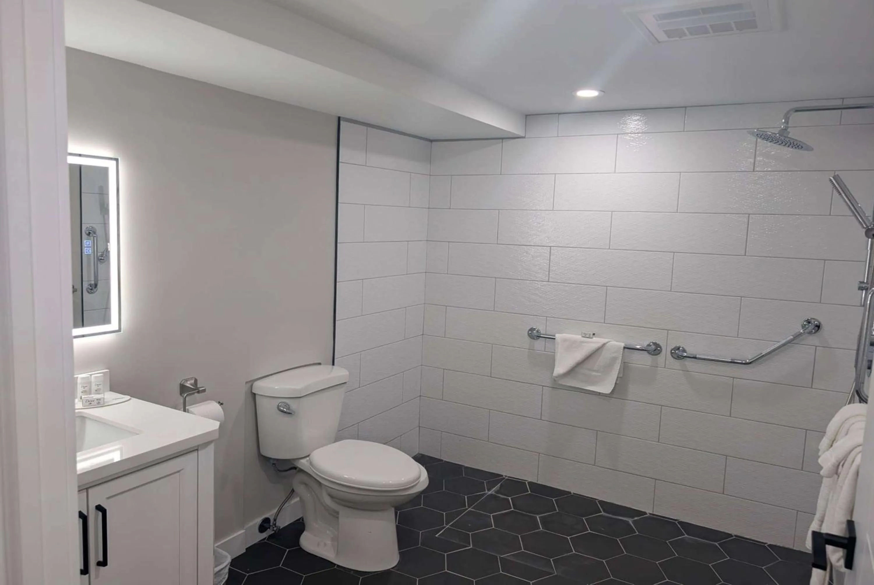 Bathroom in Baymont by Wyndham Red Deer