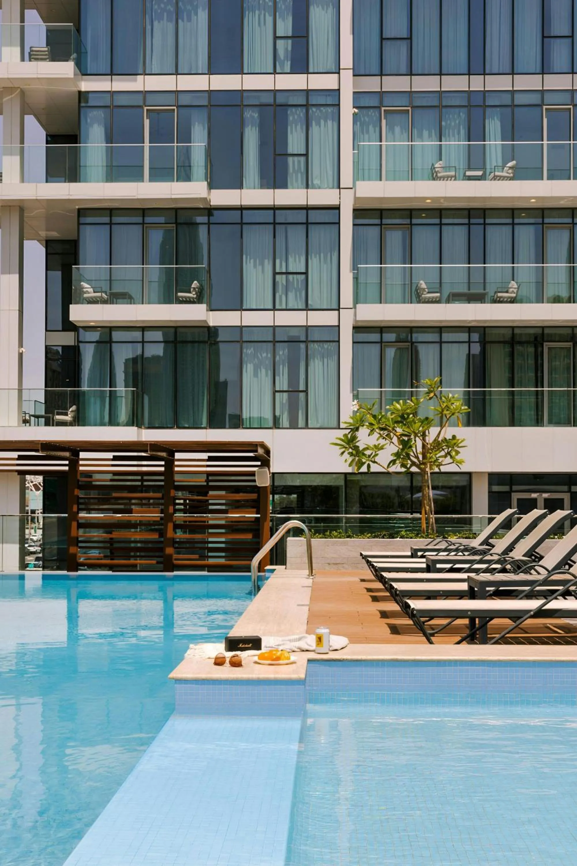 Swimming pool in Sonder by Marriott Bonvoy Downtown Towers Apartments