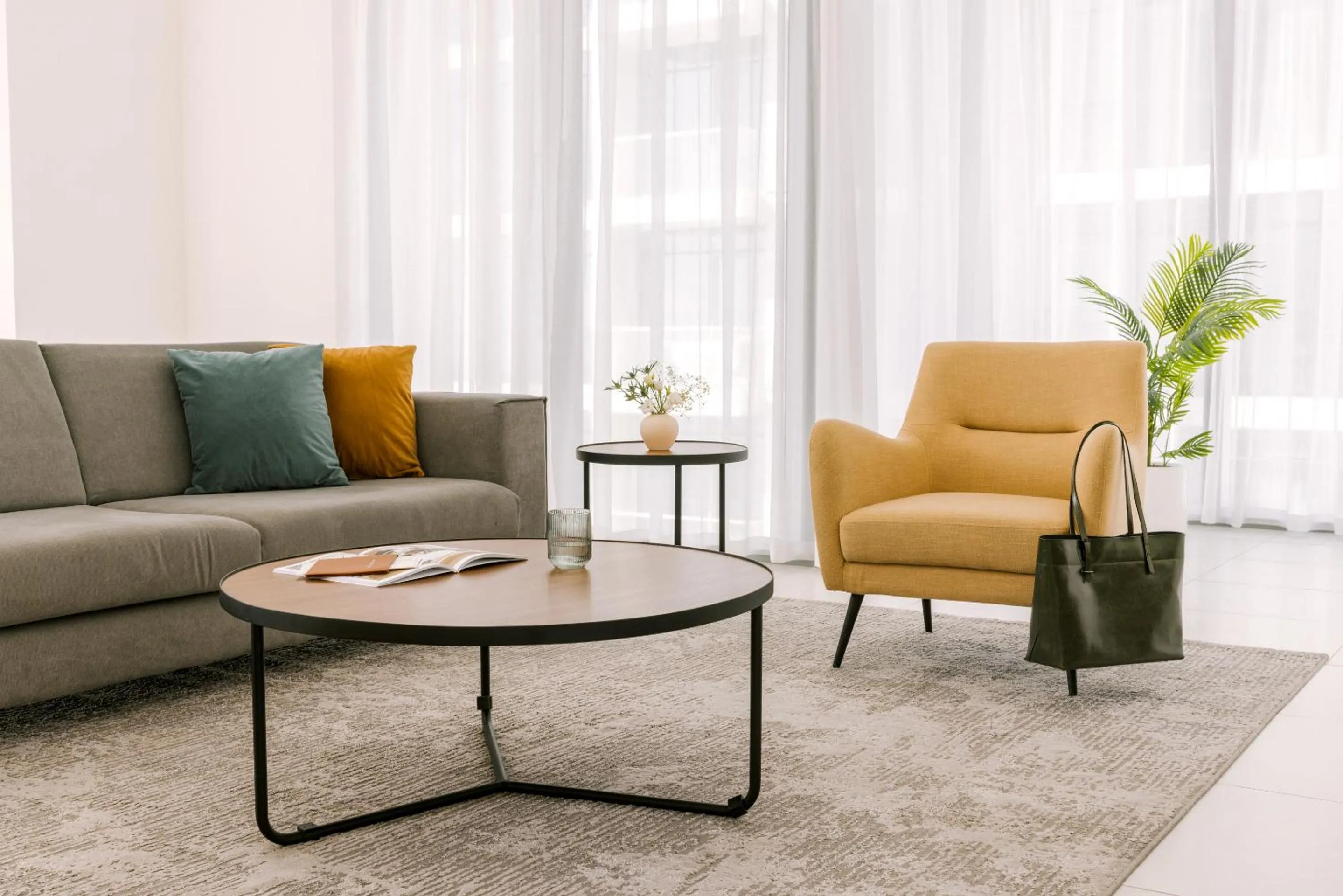 Two-Bedroom Apartment with Balcony in Sonder Downtown Towers