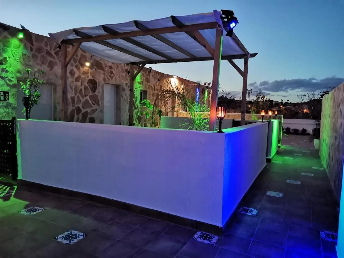 Patio in Hotel CALPE