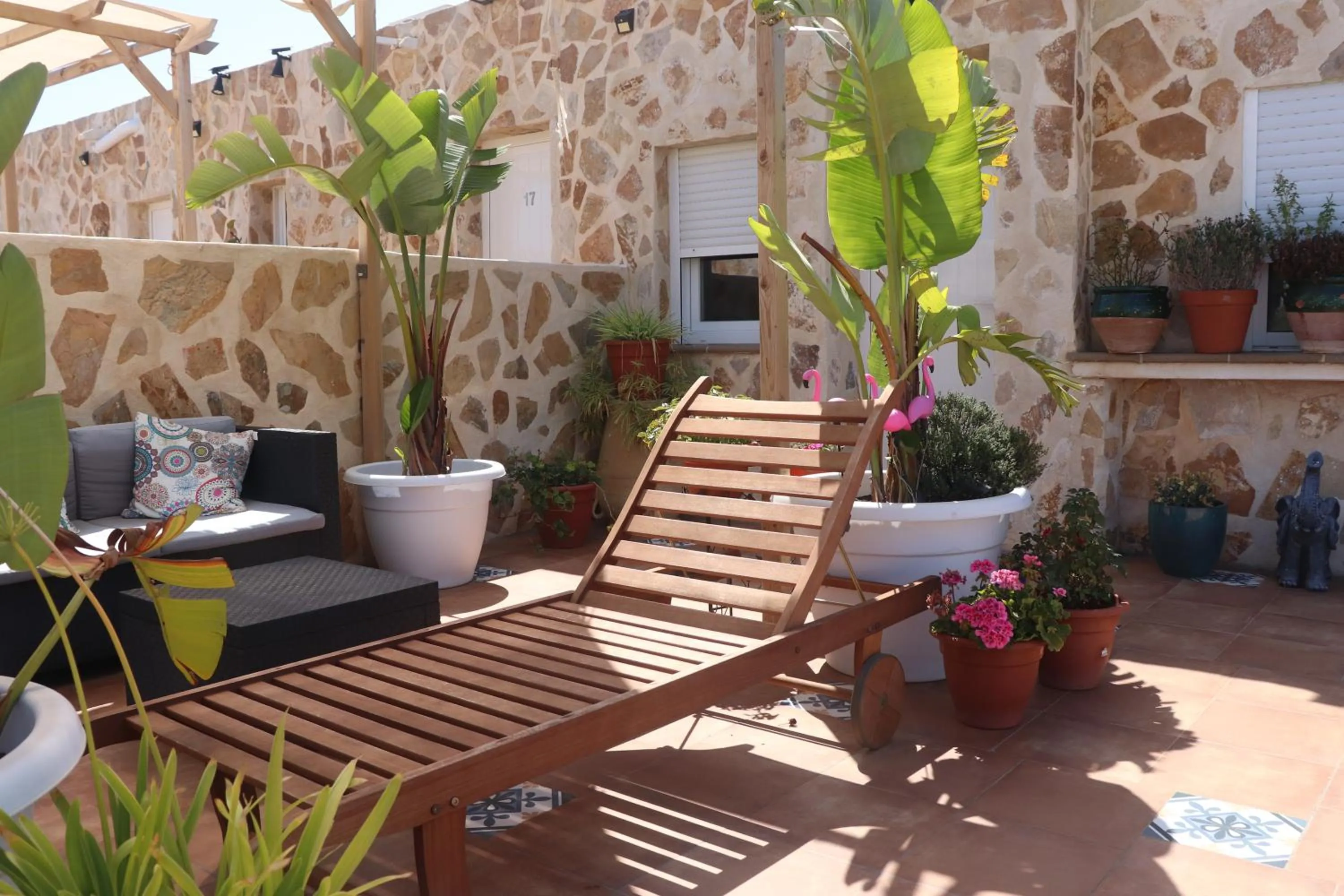 Patio in Hotel CALPE
