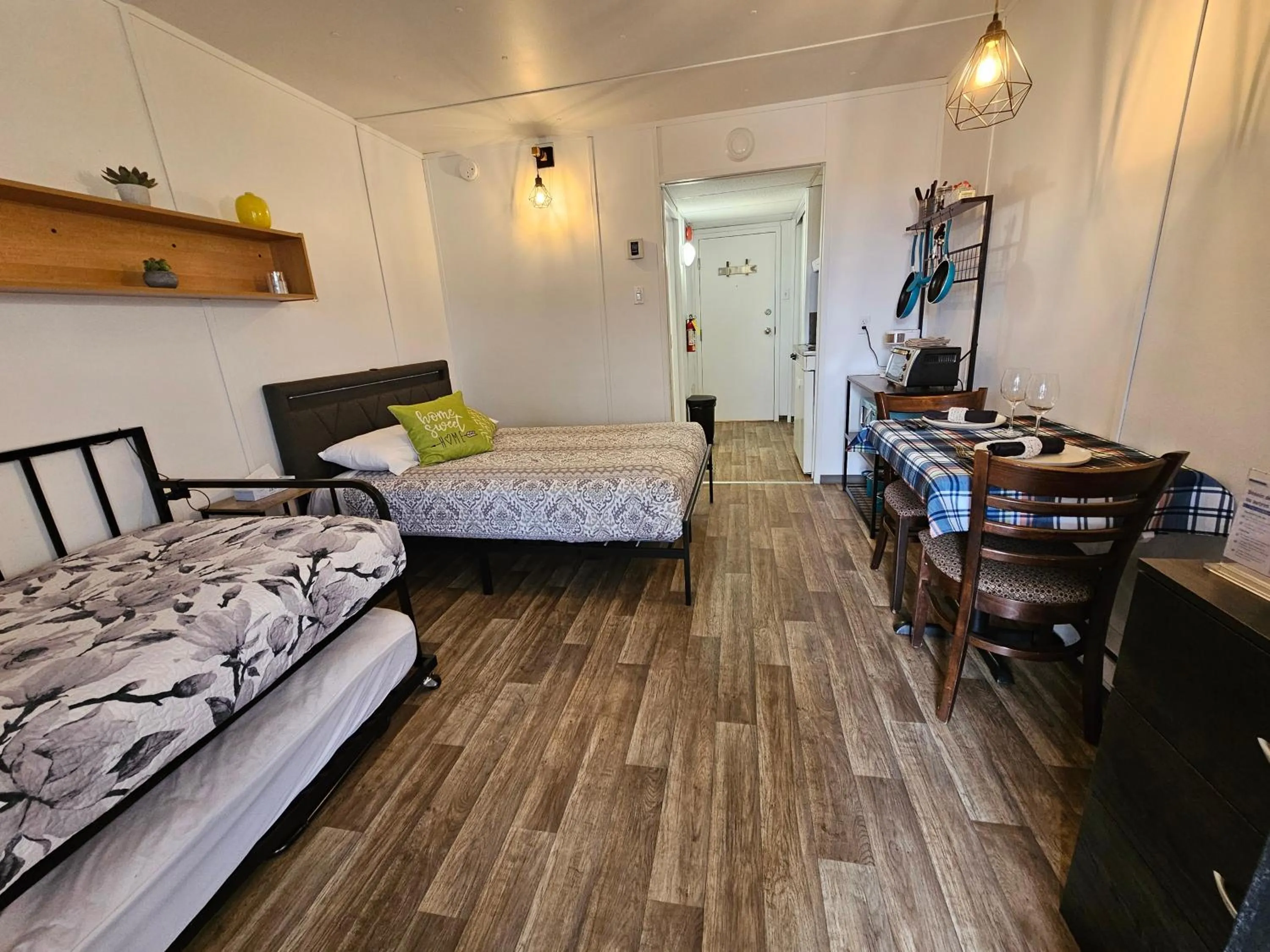 Bedroom, Bed in Parc Octopus