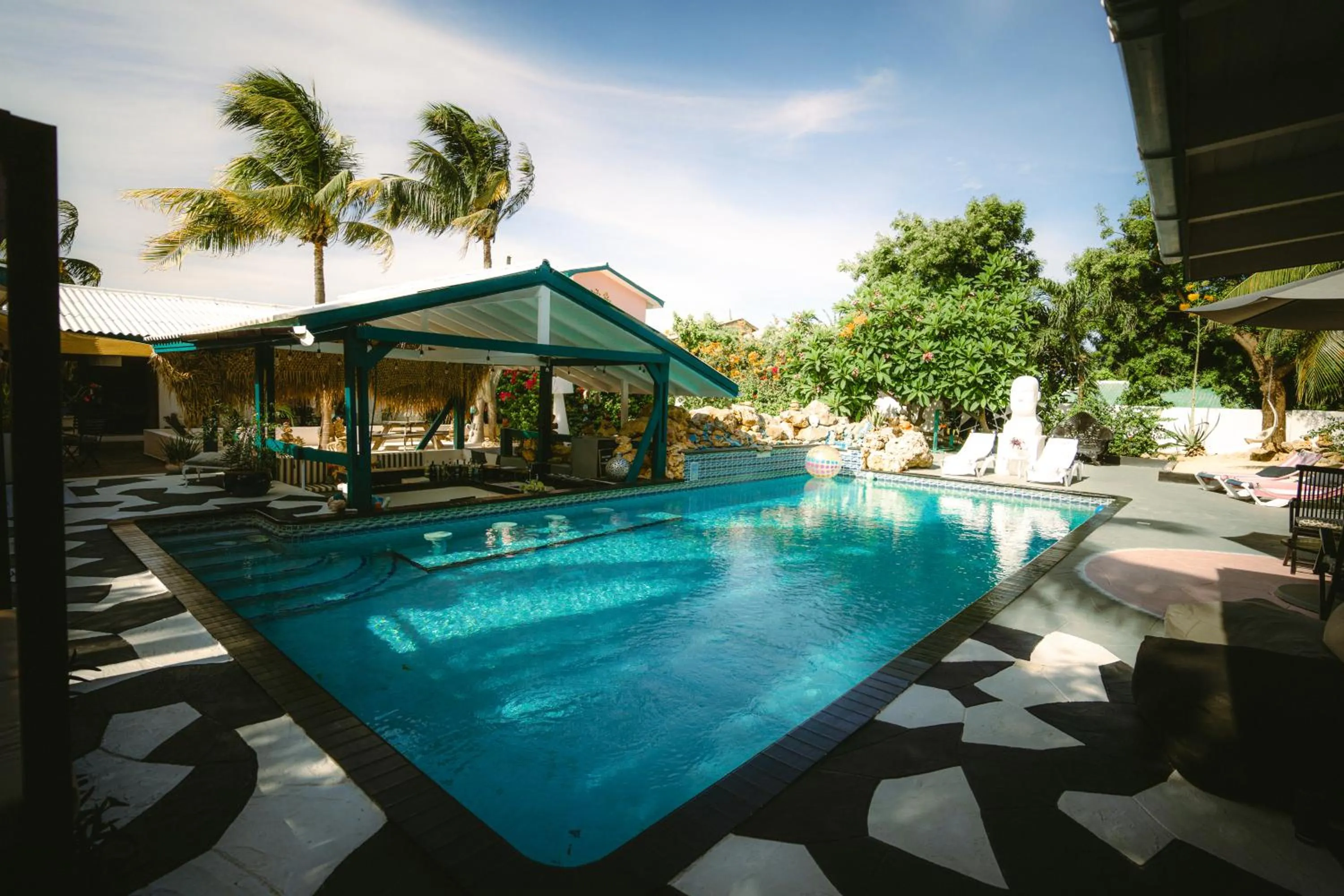 Swimming pool in Thuishaven - boutique mini-resort