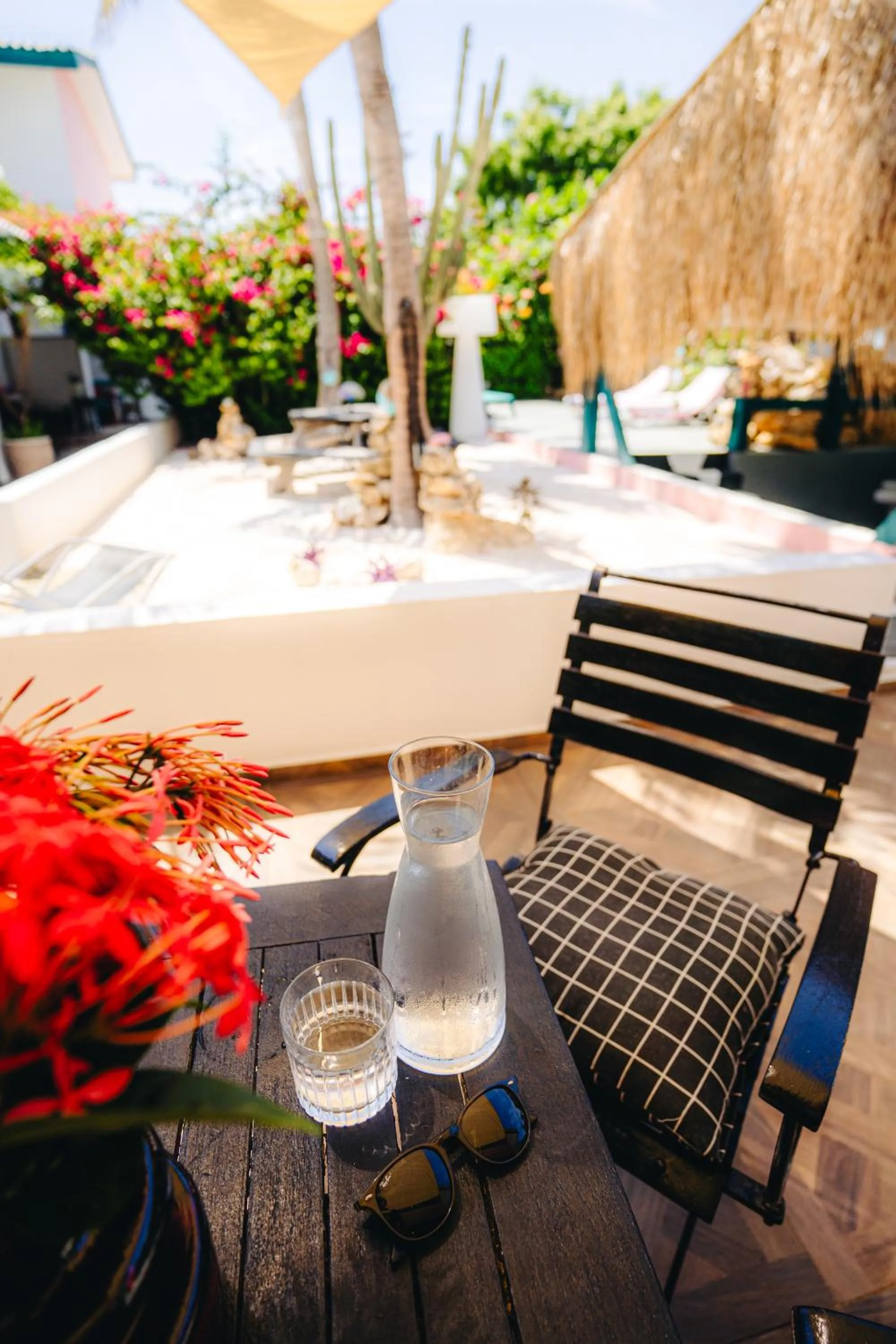 Patio in Thuishaven - boutique mini-resort