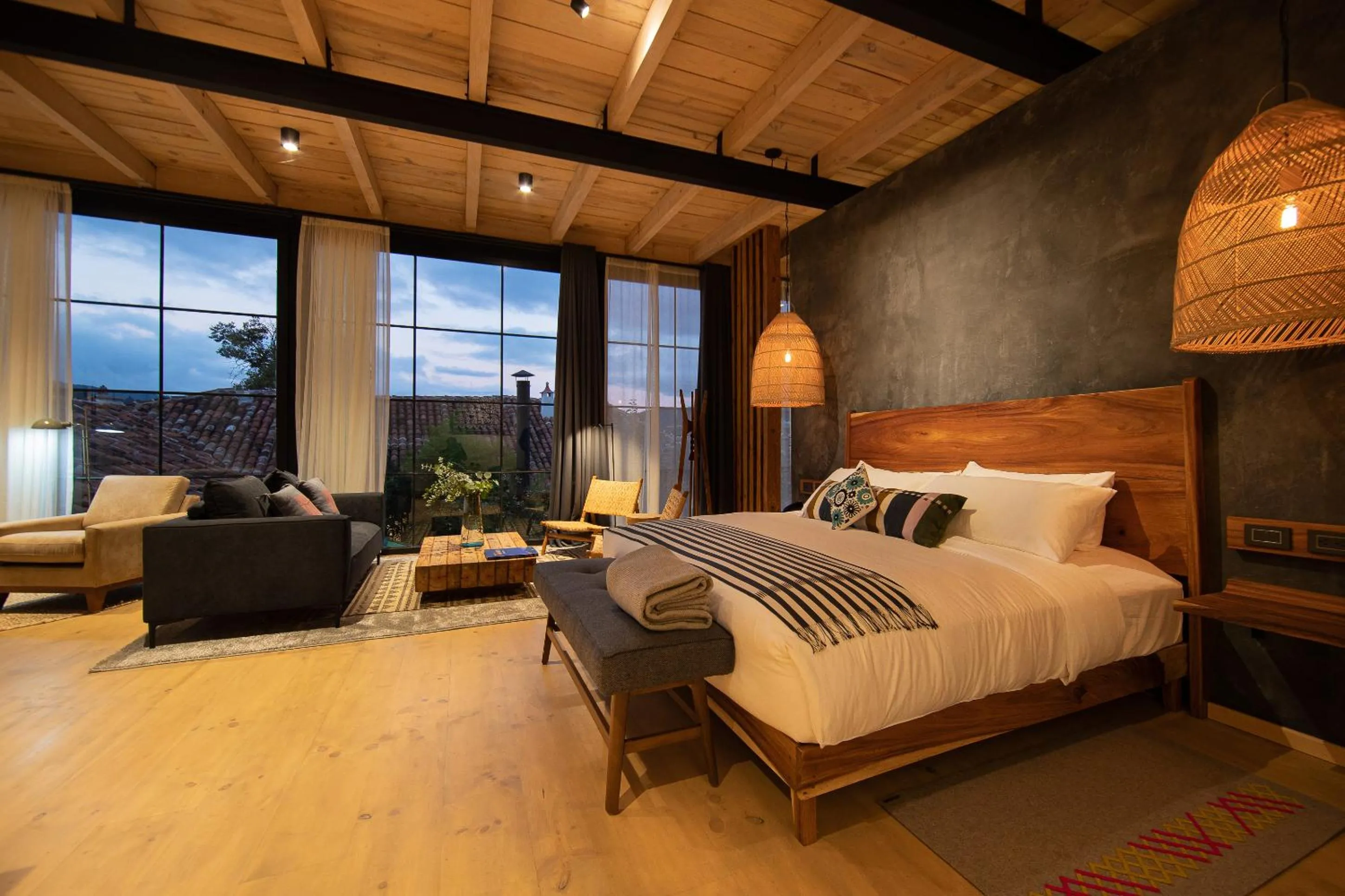 Photo of the whole room, Bed in Taller de Juan - Casa Hotel