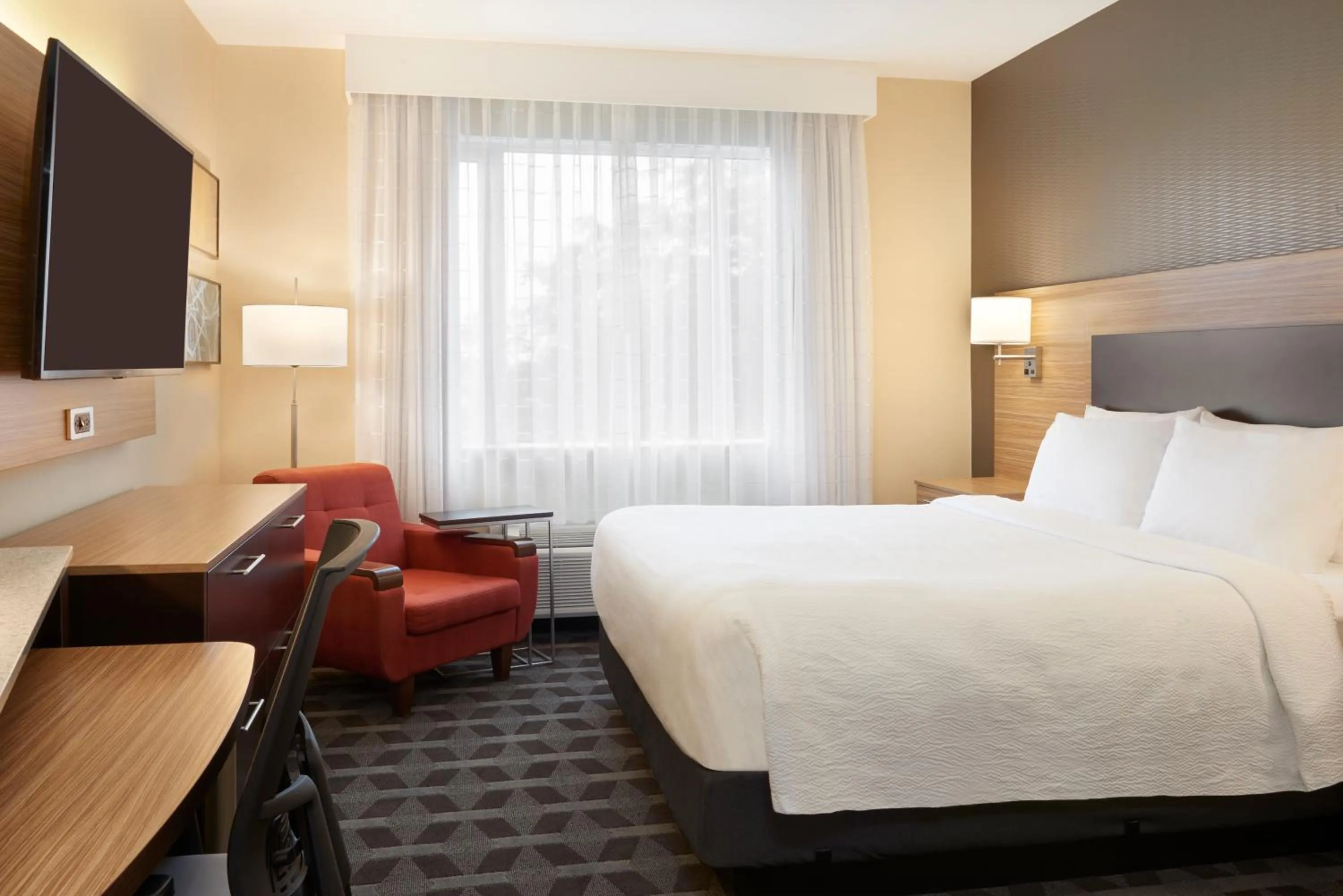 Bed in TownePlace Suites by Marriott Toronto Oakville